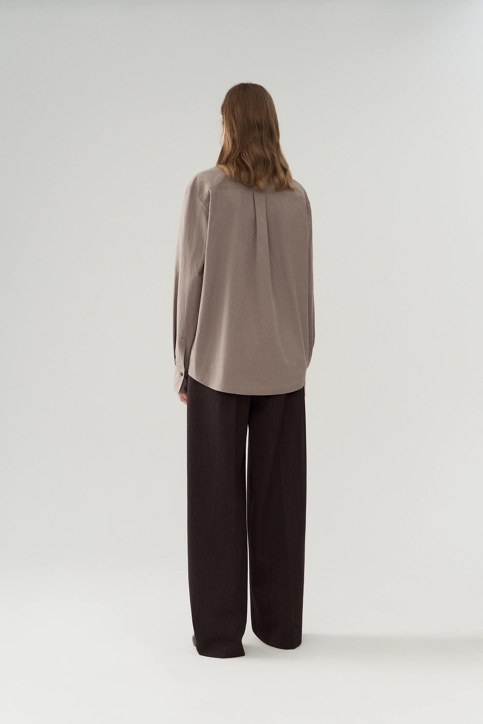 Loose-fit Wide-leg Trousers With Double Pleats - Image 10
