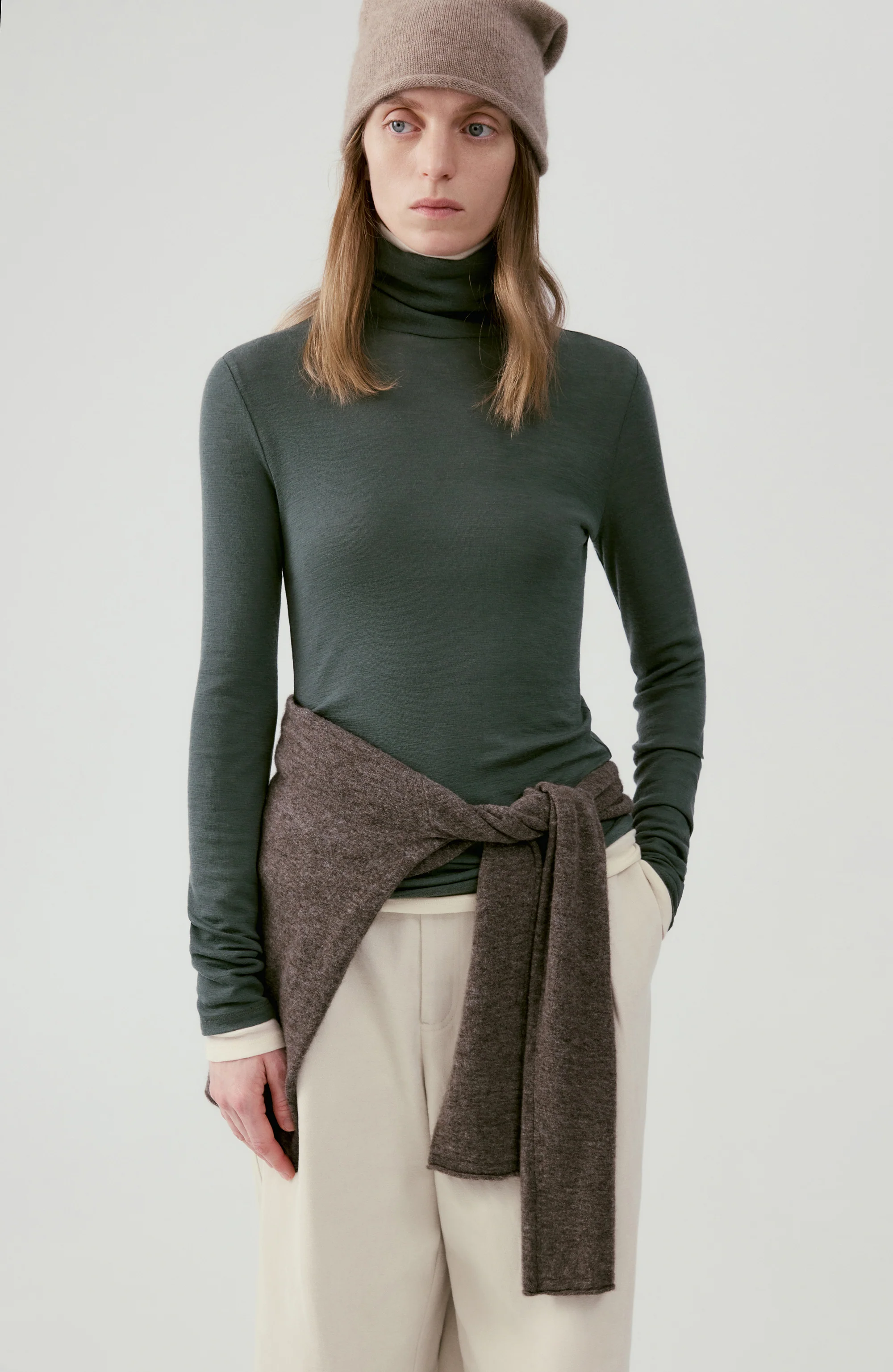 100% Merino Wool Turtleneck Base Layer - Image 20