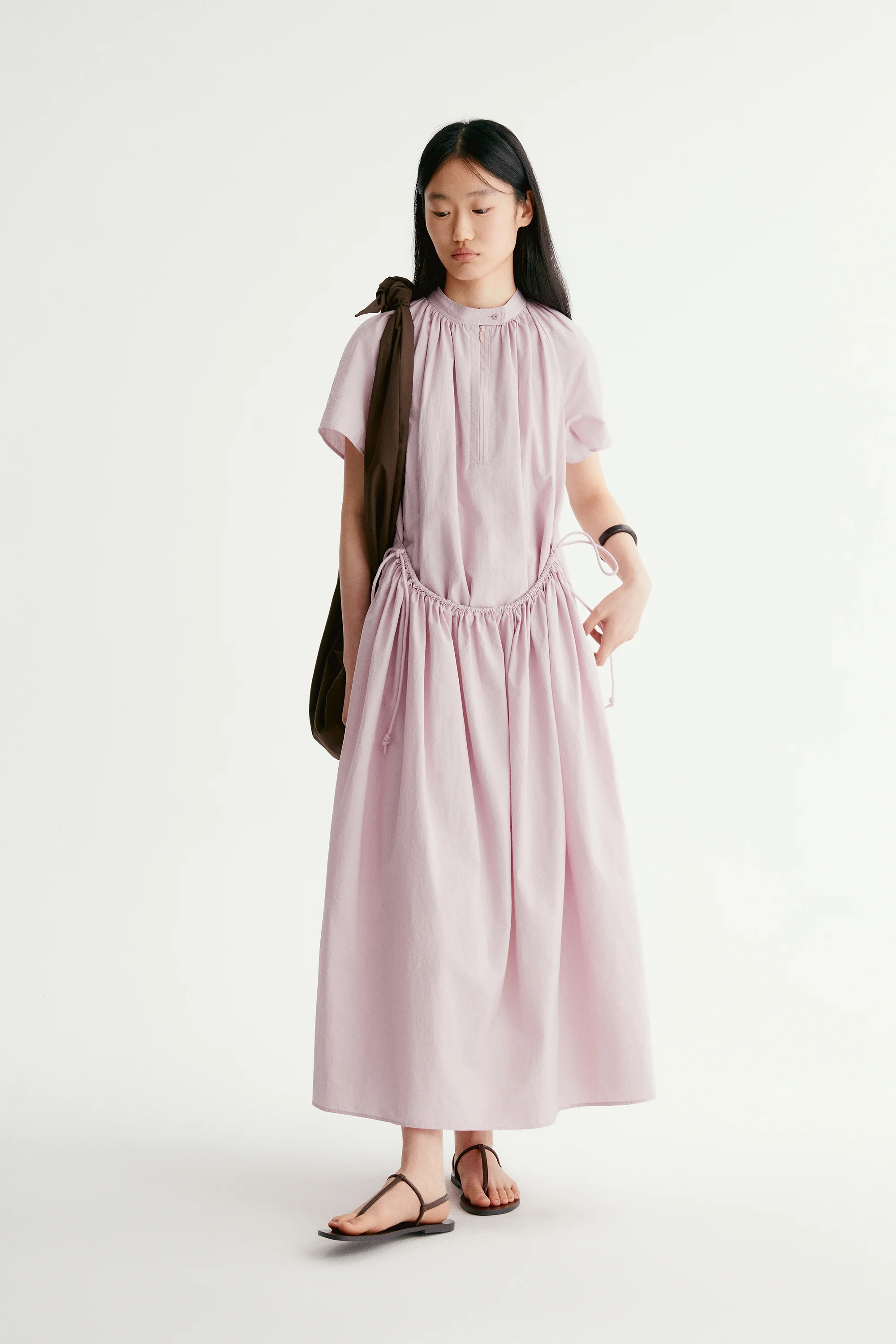 A-line Pleated Dress