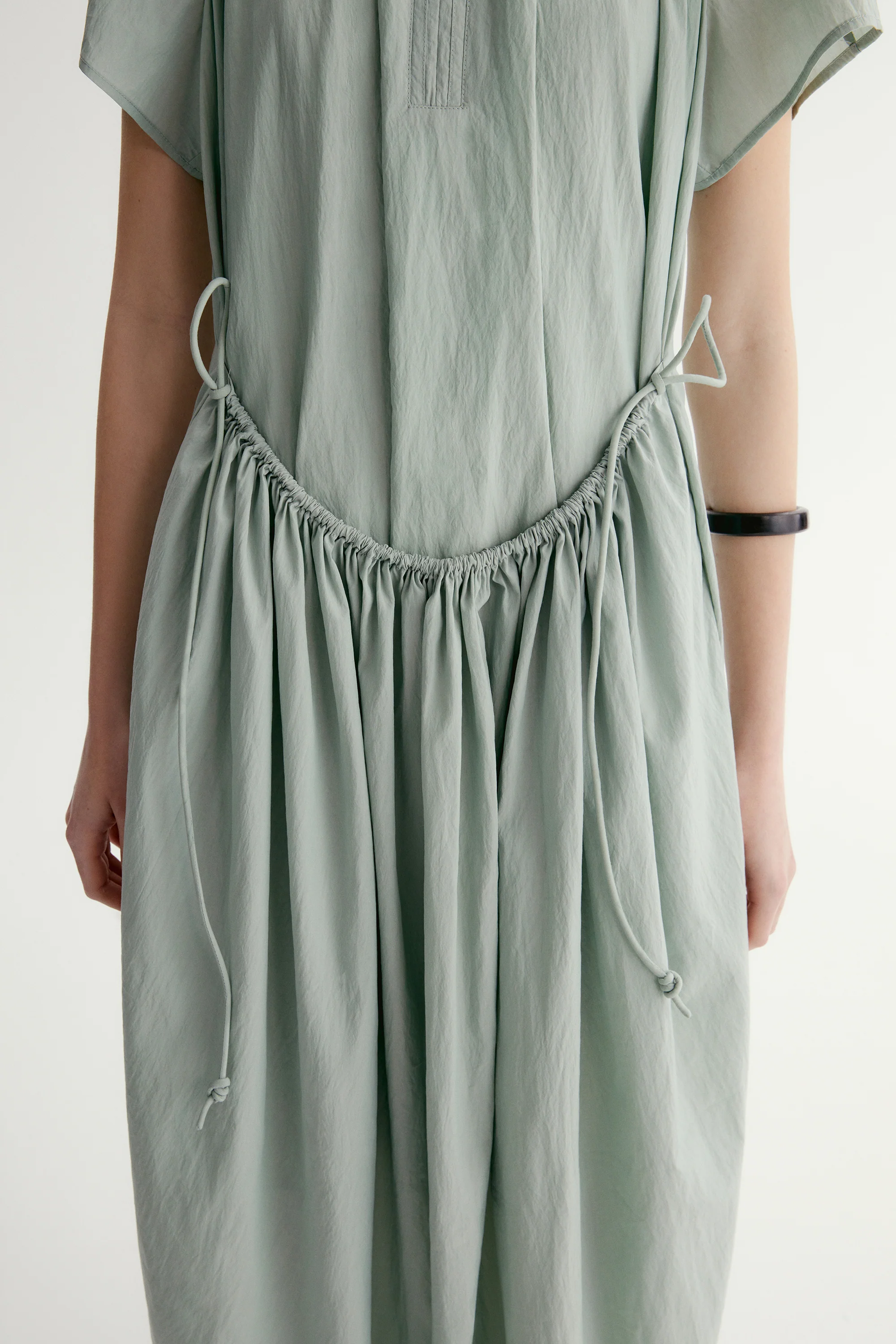 A-line Pleated Dress - Image 10