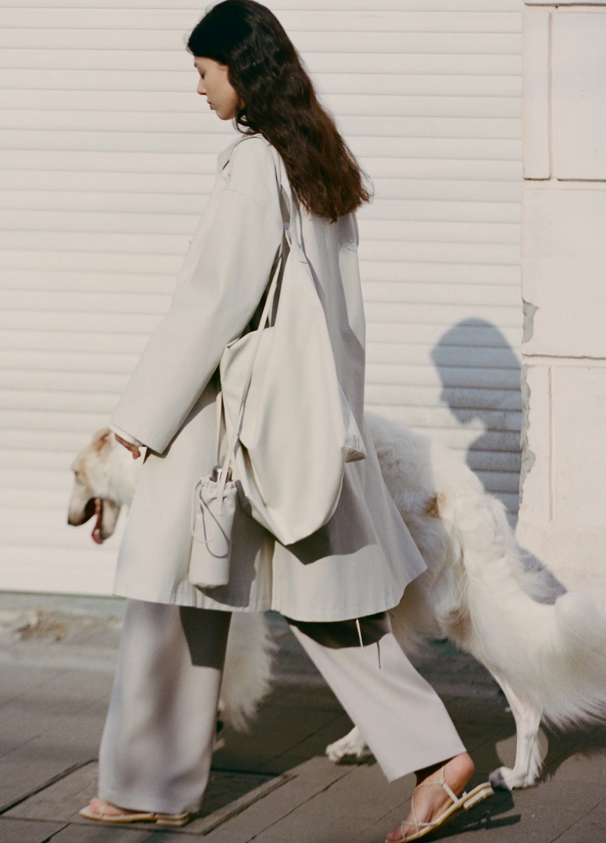 A-line Trench Coat - Image 10