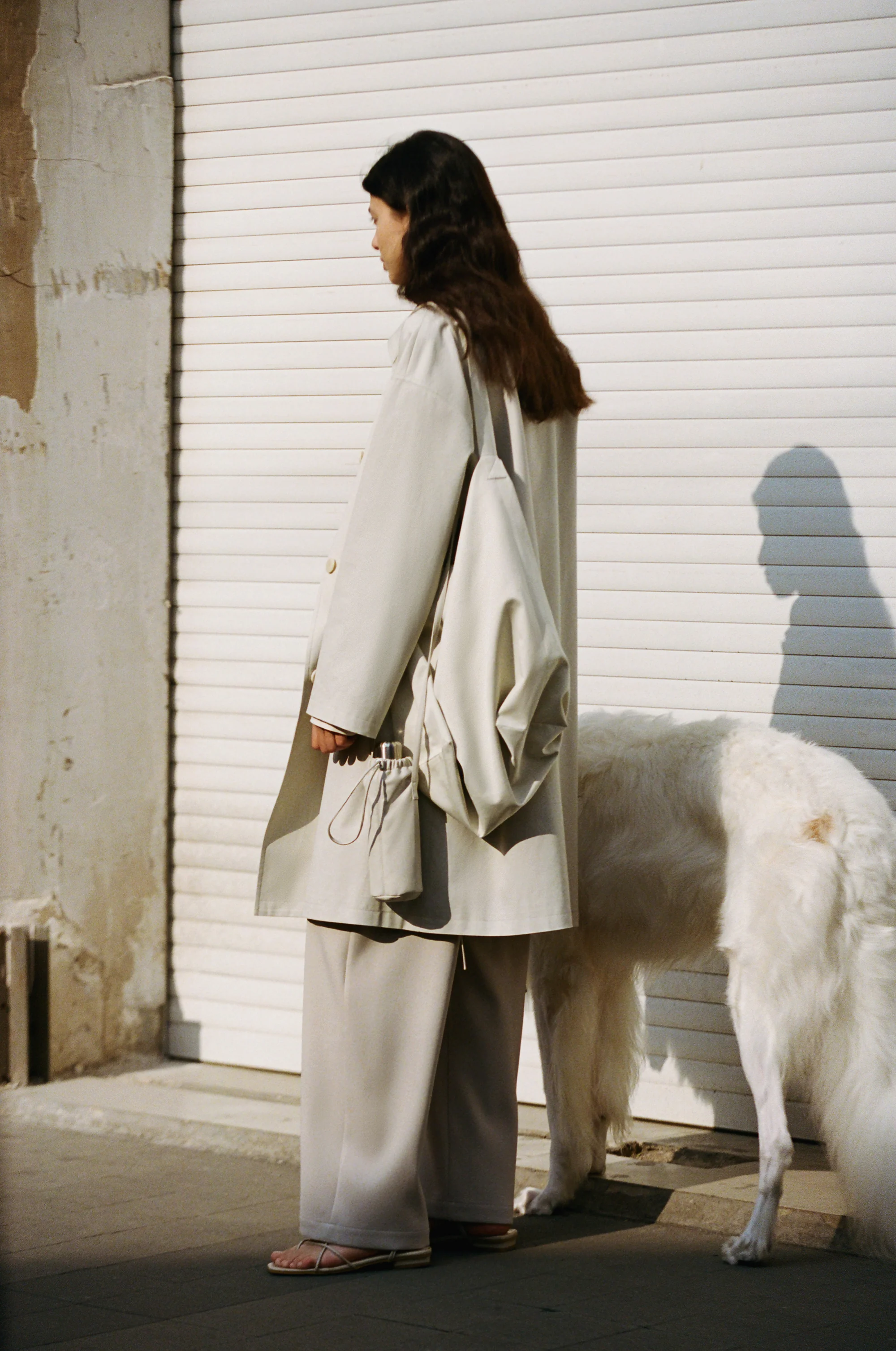 A-line Trench Coat - Image 11
