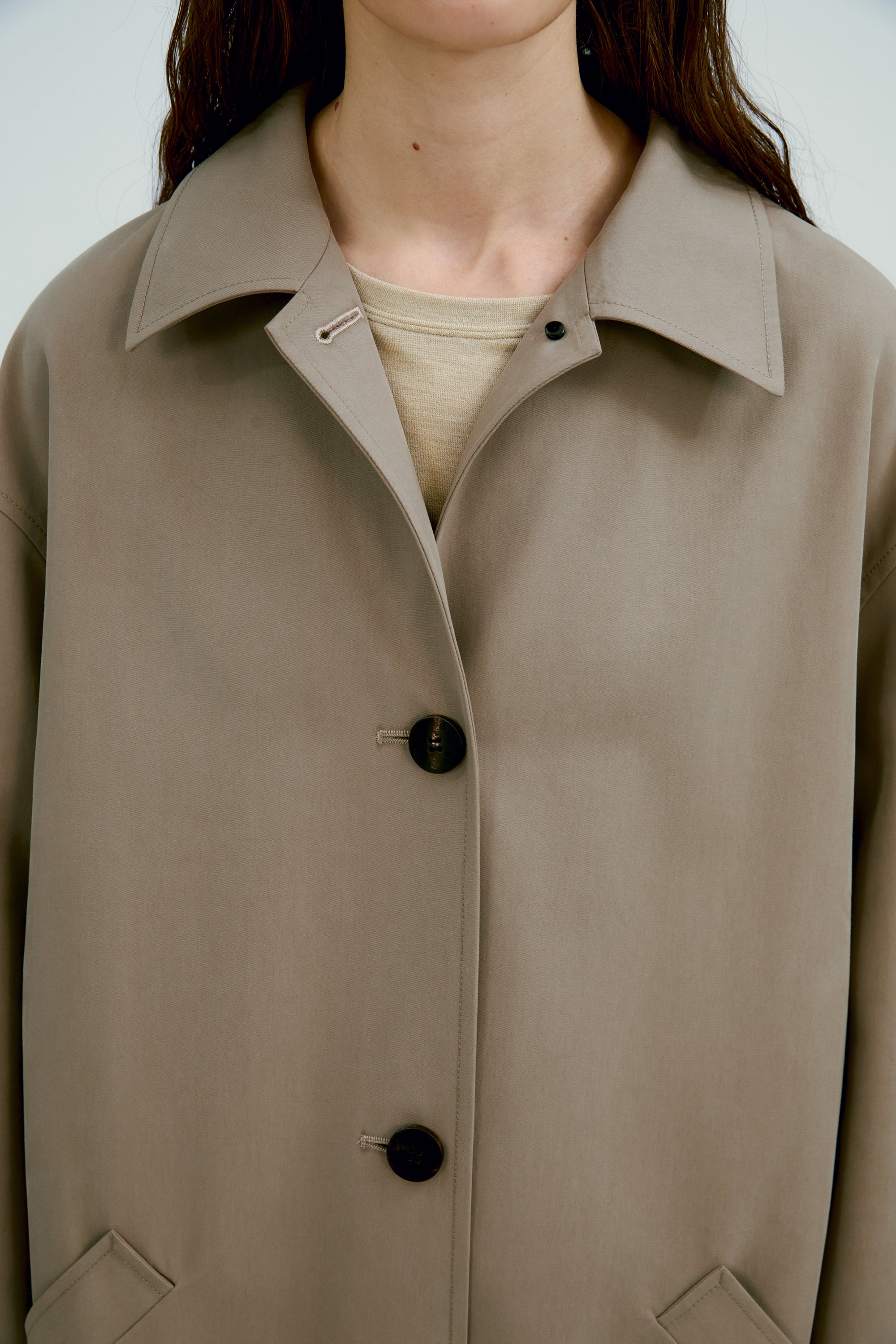 A-line Trench Coat - Image 24