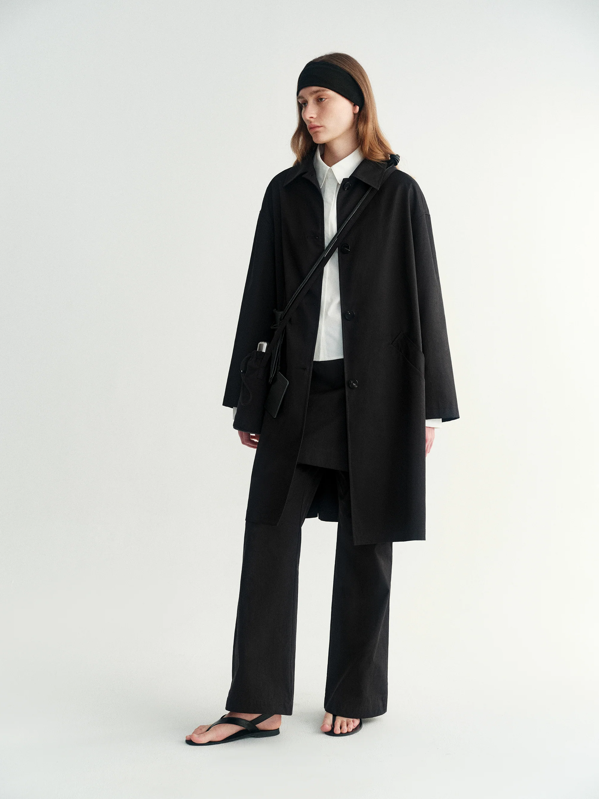 A-line Trench Coat - Image 4