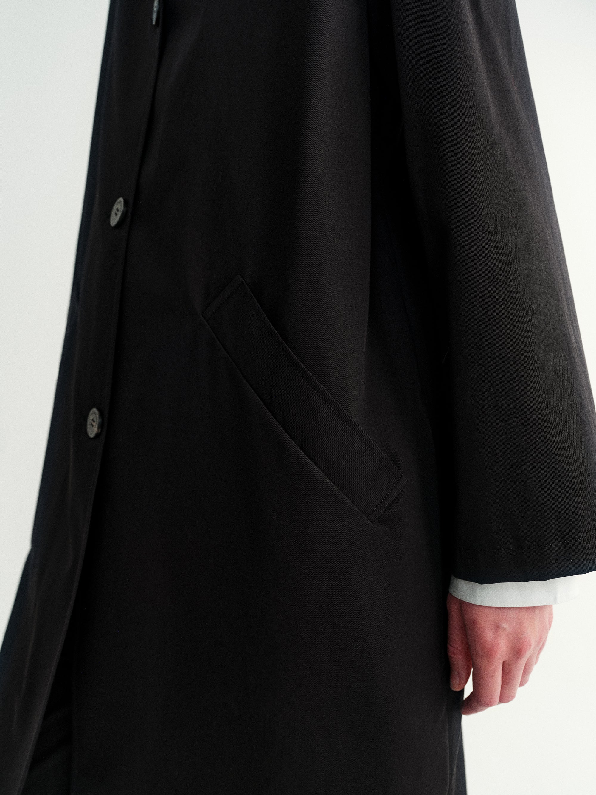 A-line Trench Coat - Image 7