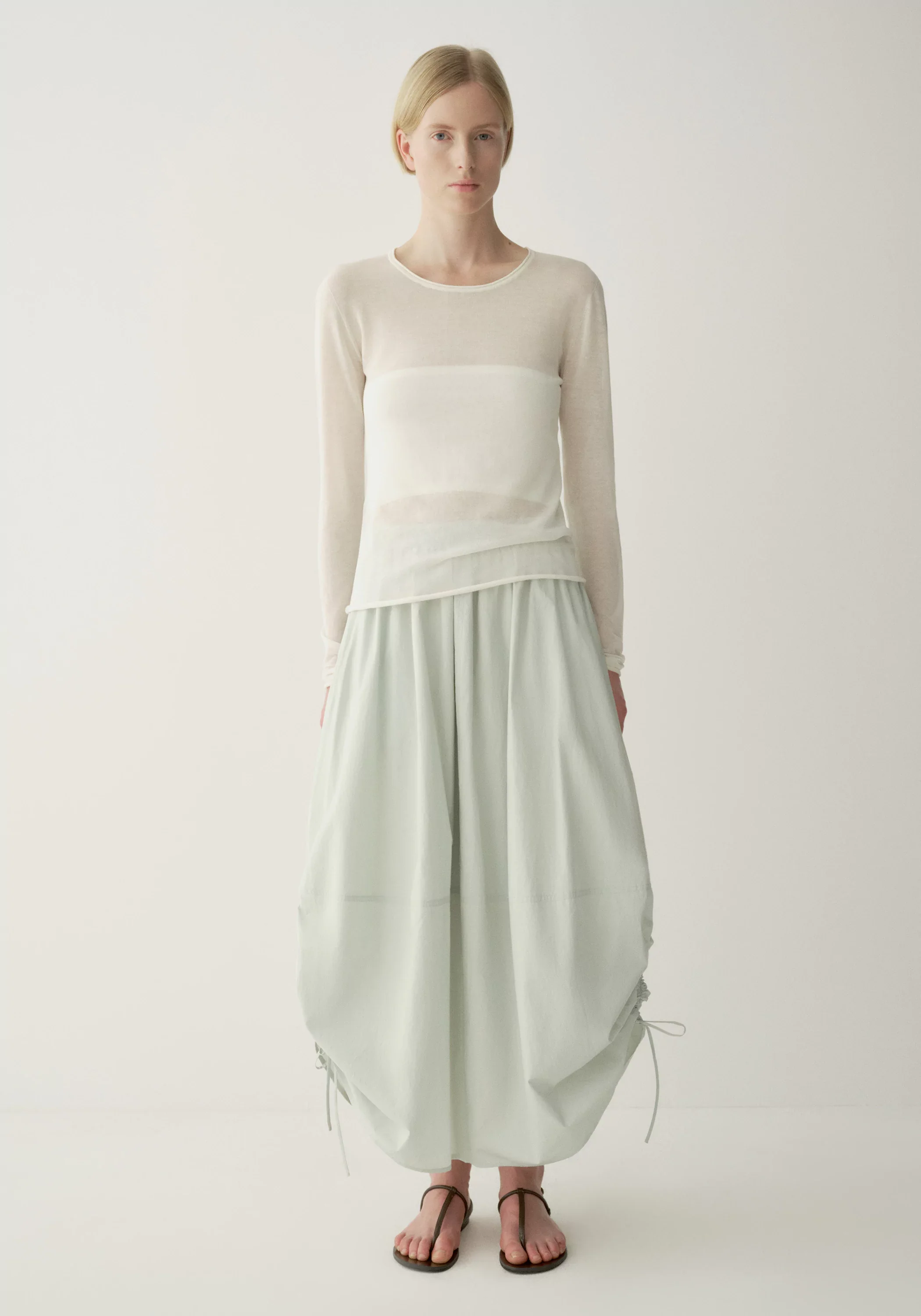 Adjustable drawstring Skirt