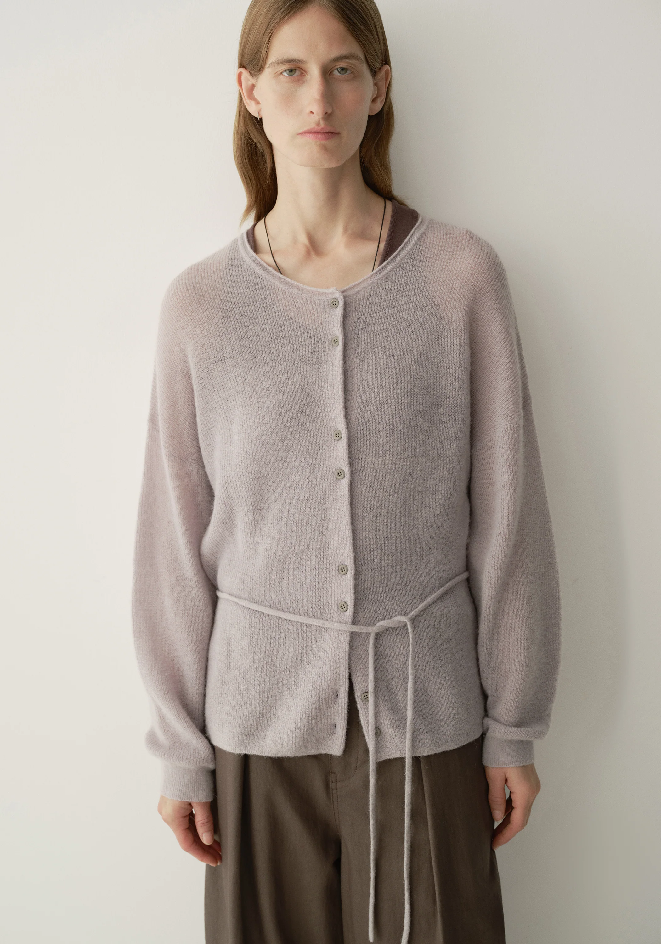 Alpaca Wool Cardigan - Image 17