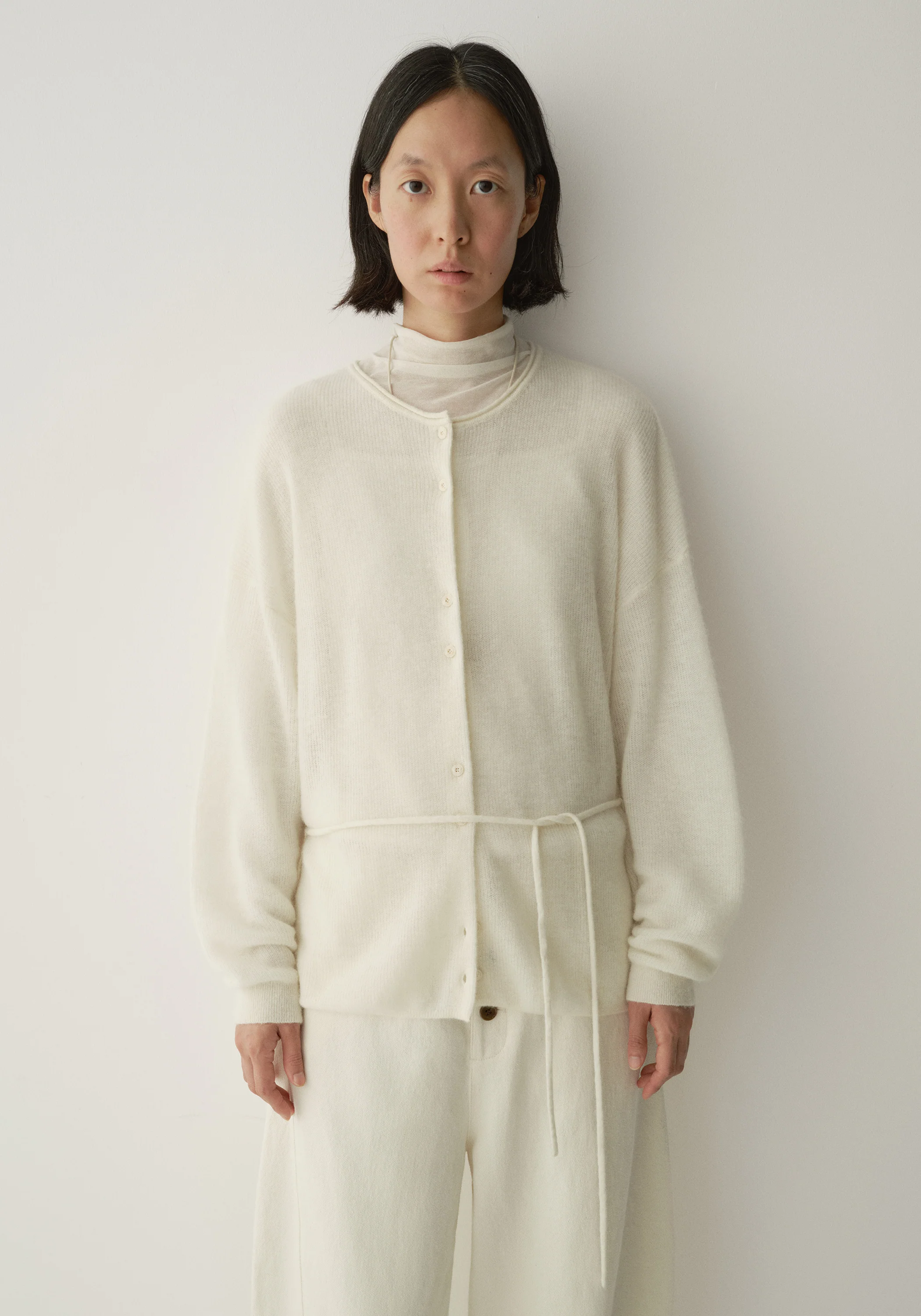 Alpaca Wool Cardigan - Image 3