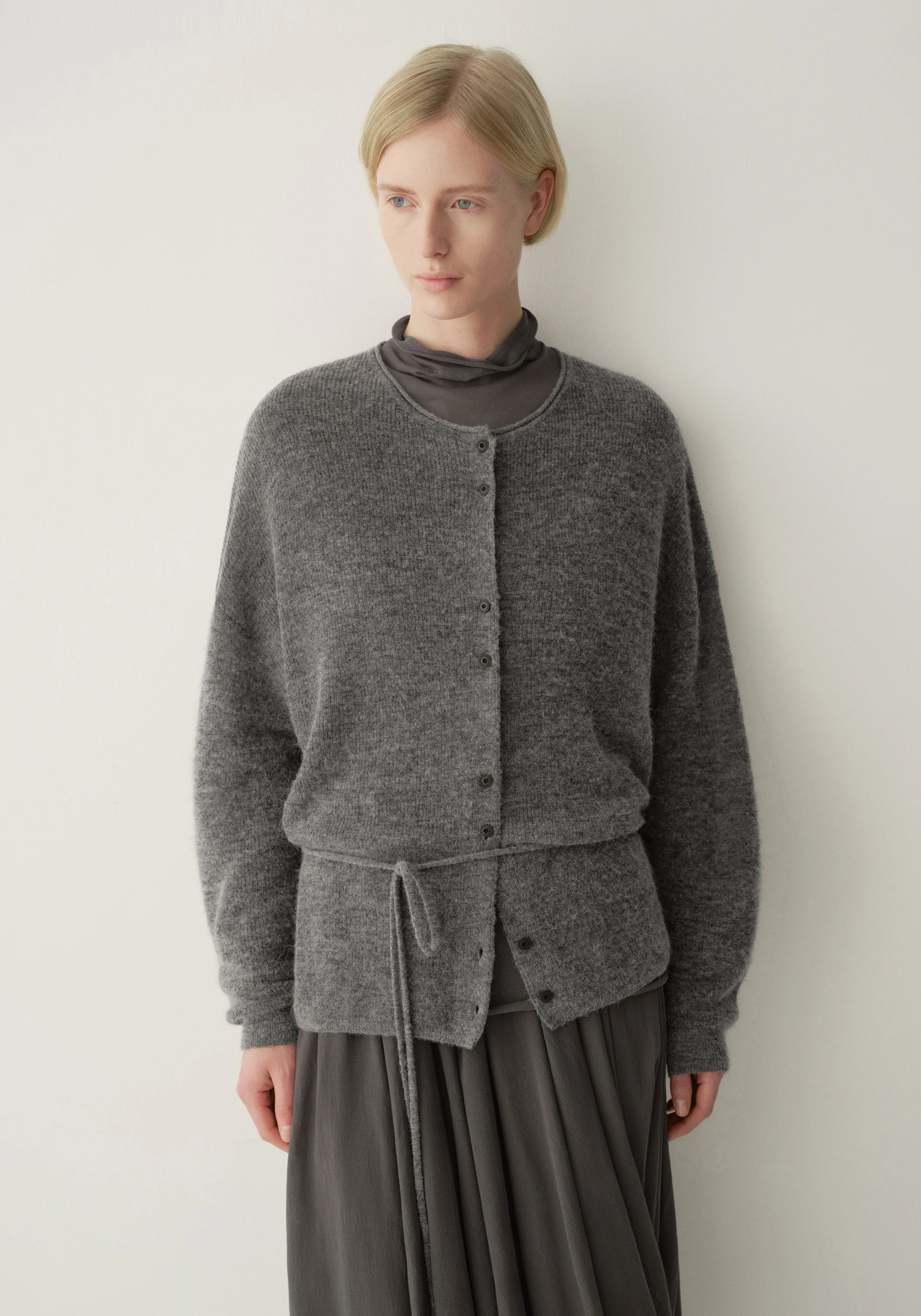 Alpaca Wool Cardigan - Image 9