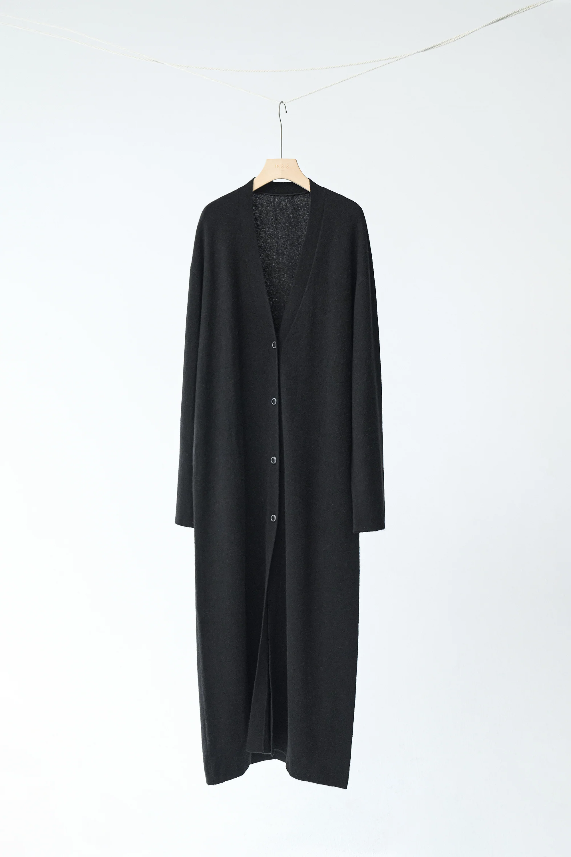 Ankle-length Alpaca Cardigan - Image 2