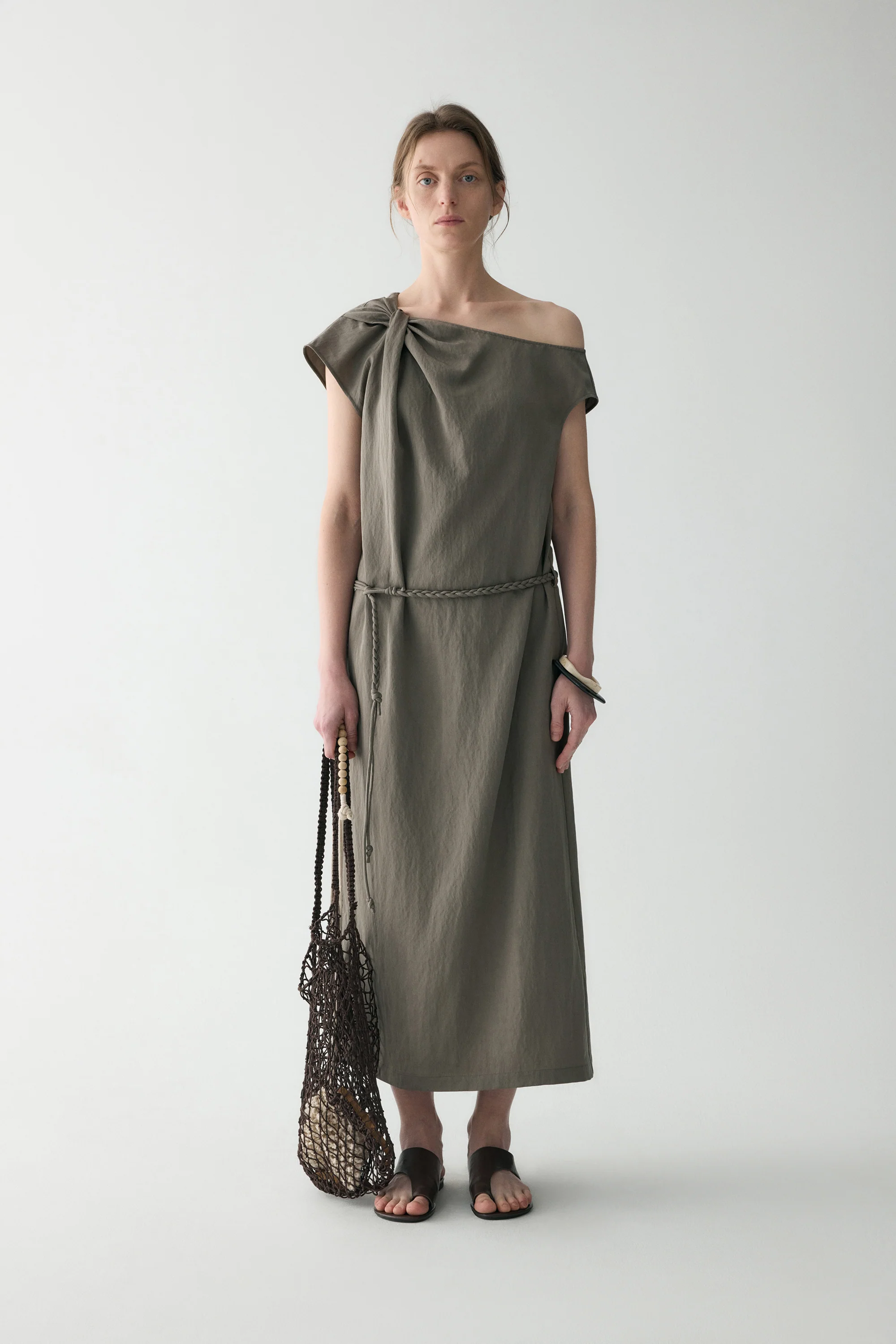 Asymmetric Knotted Dress - Image 18