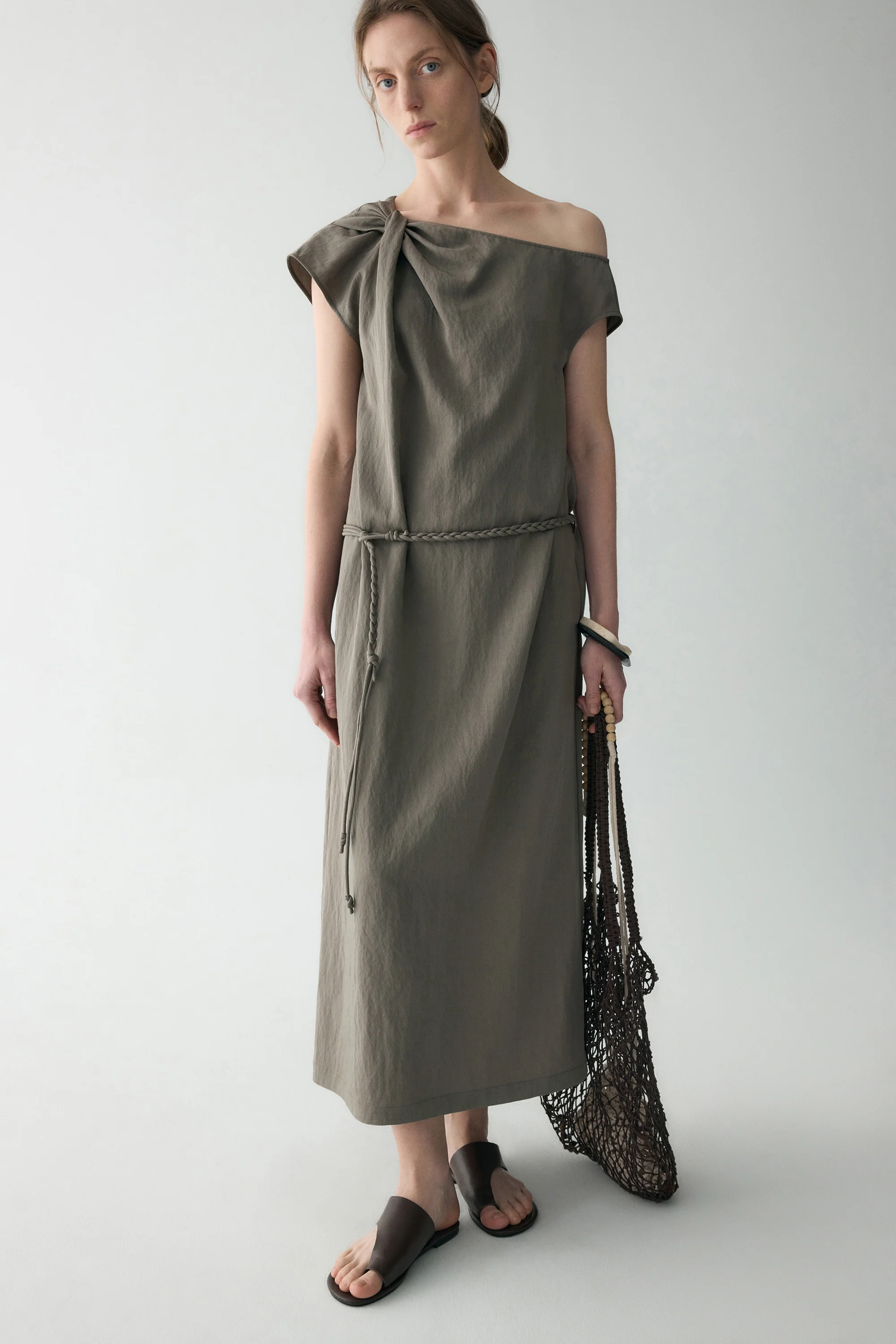 Asymmetric Knotted Dress - Image 19