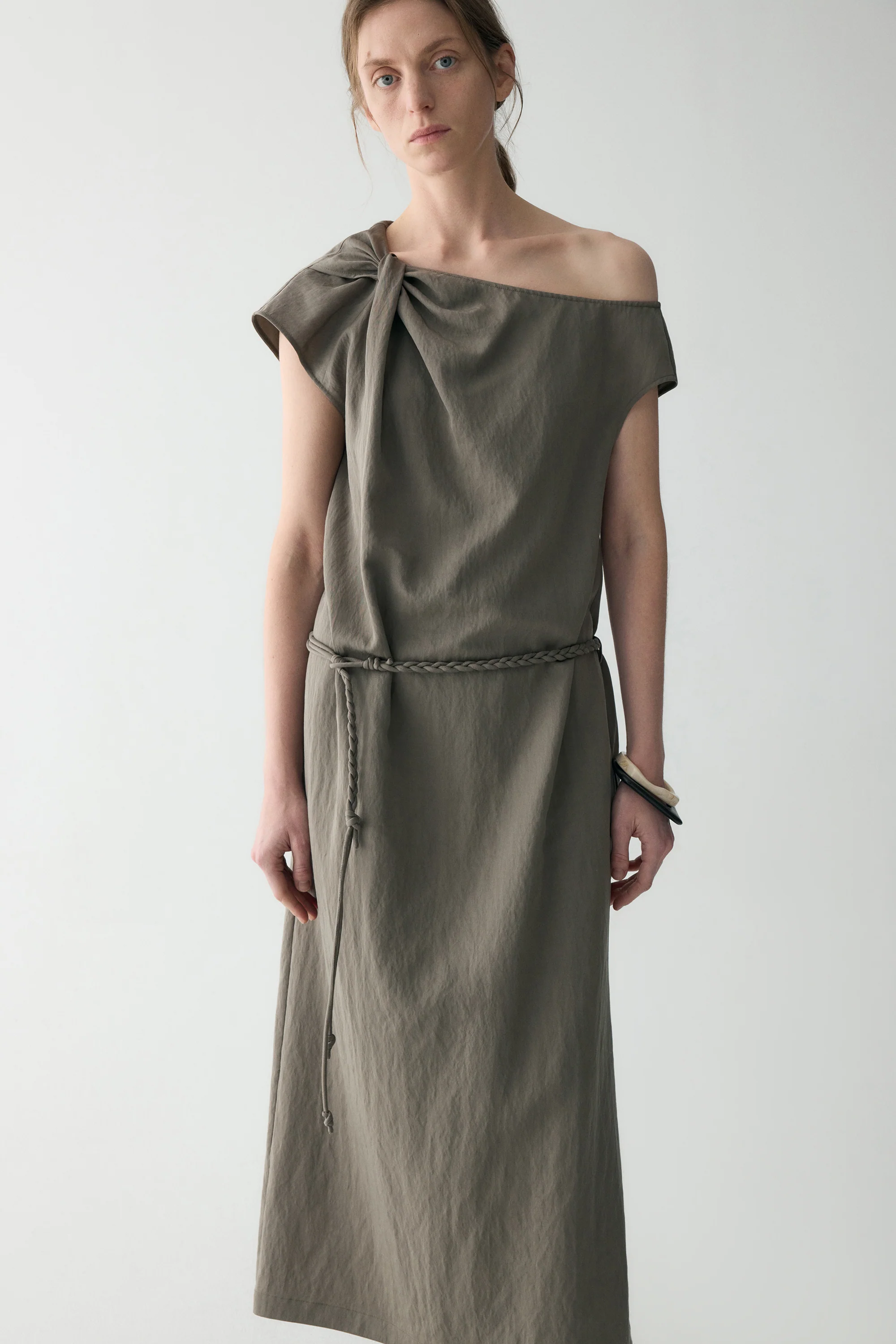 Asymmetric Knotted Dress - Image 20