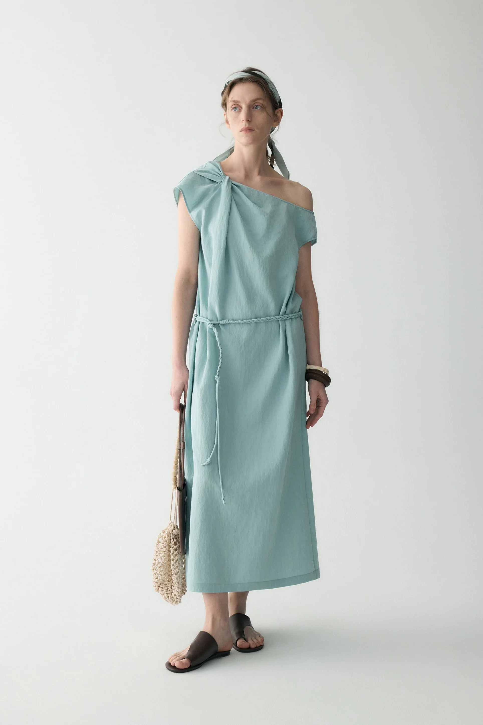 Asymmetric Knotted Dress - Image 3
