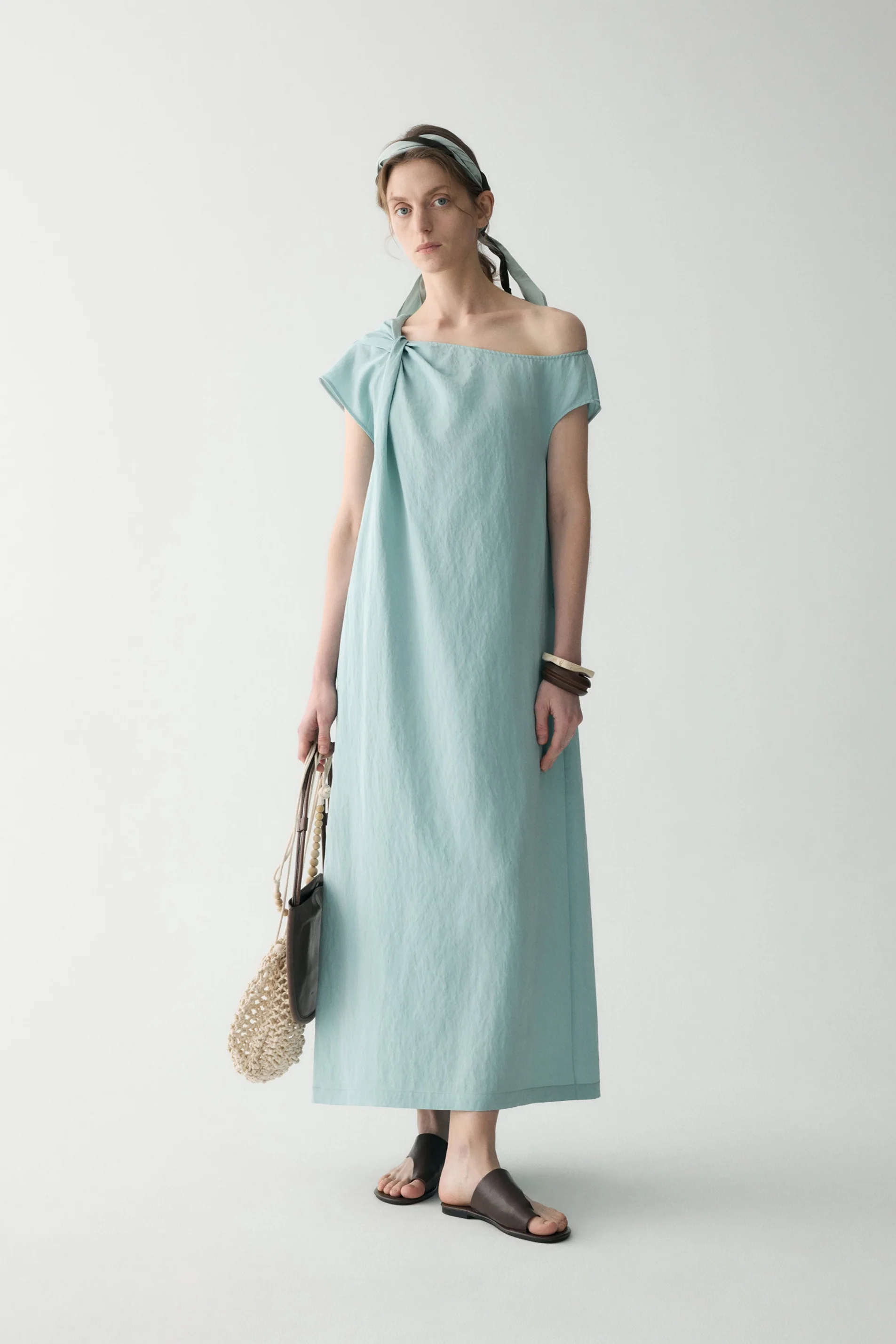 Asymmetric Knotted Dress - Image 5