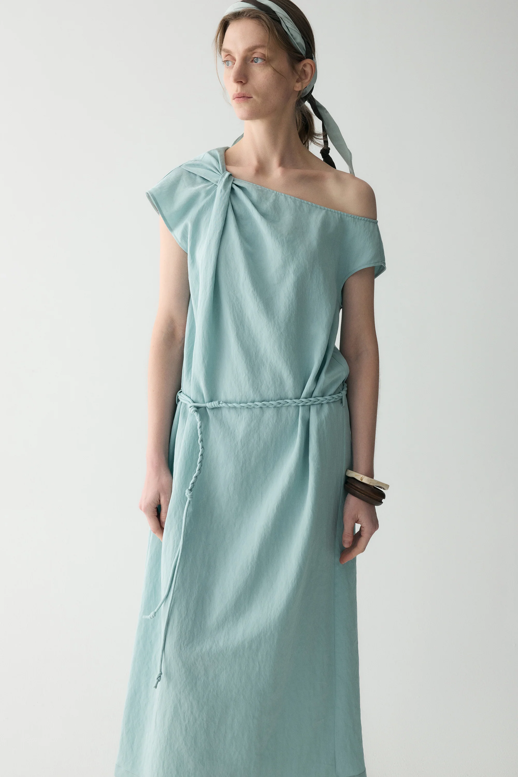 Asymmetric Knotted Dress - Image 8
