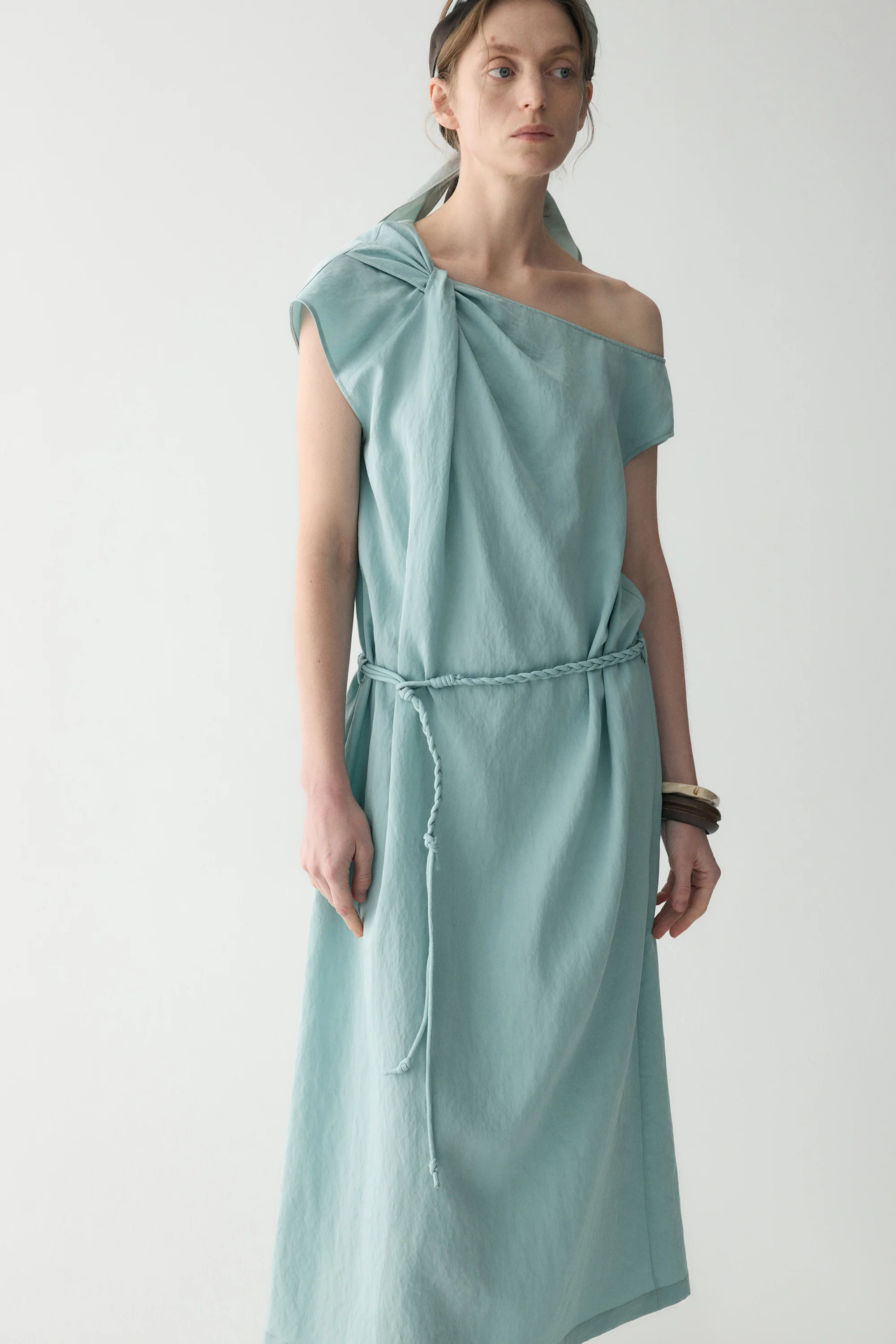 Asymmetric Knotted Dress - Image 9
