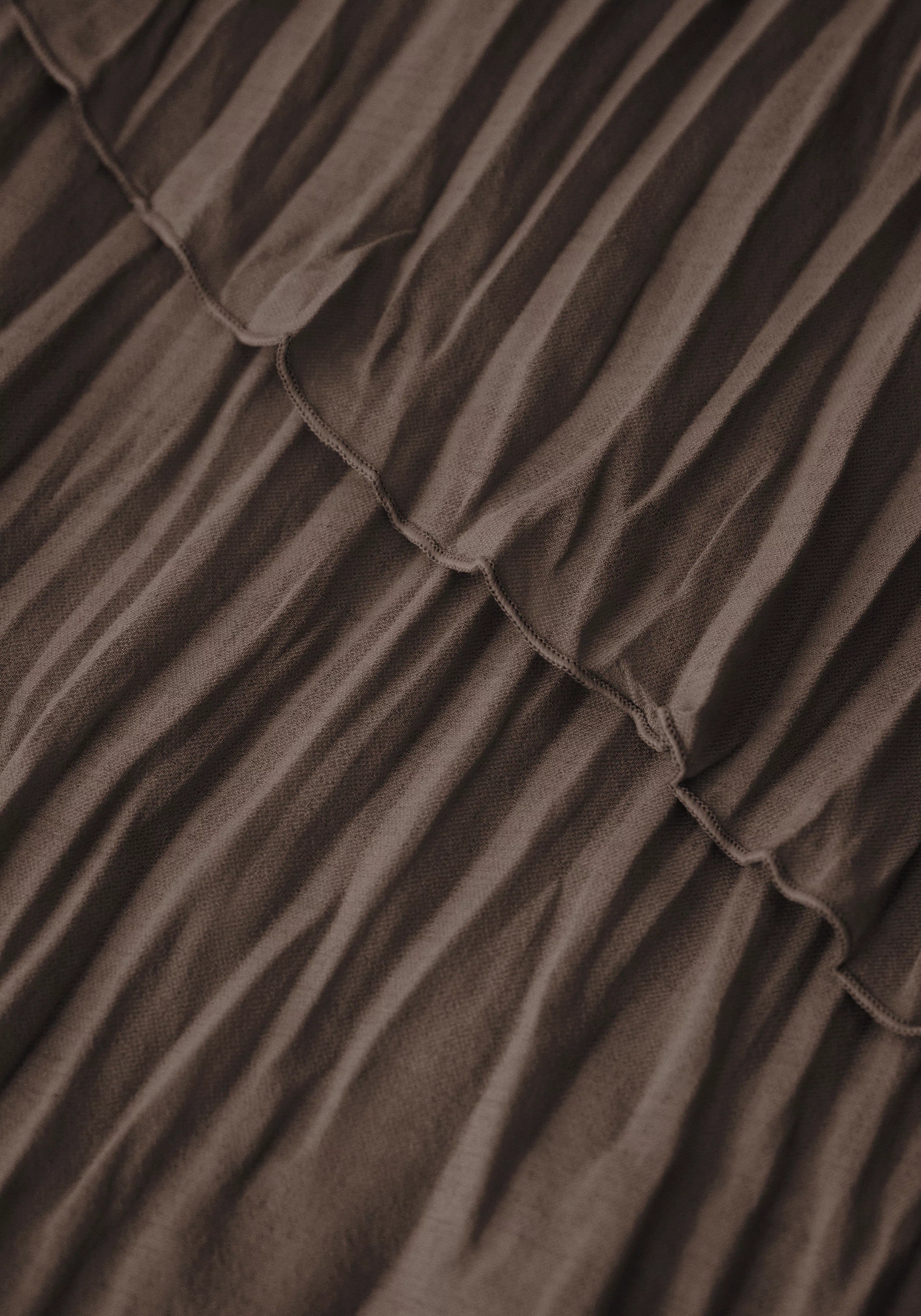Asymmetric Pleated Dress - Image 7
