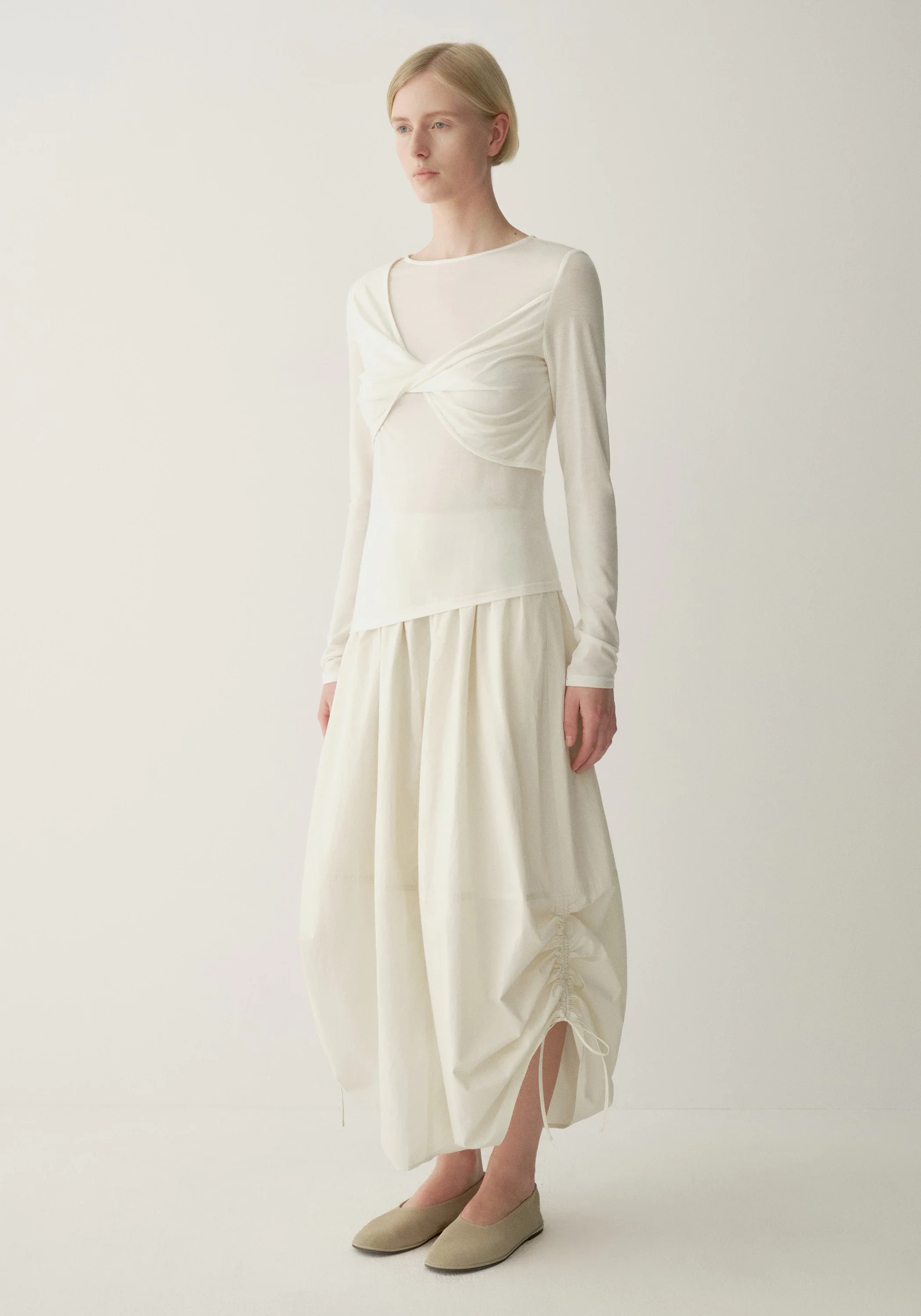Asymmetric Twist-knot T-shirt - Image 10