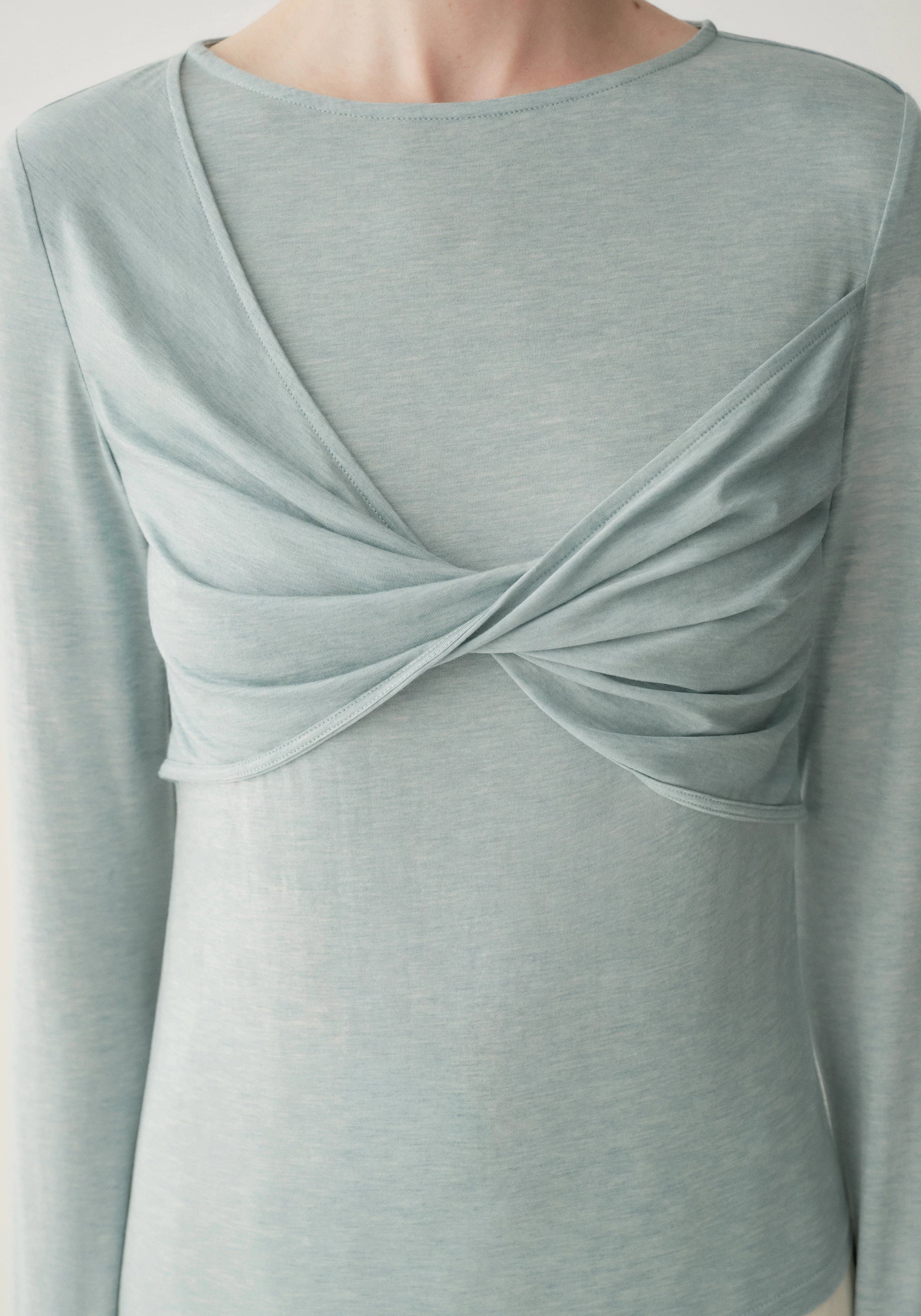 Asymmetric Twist-knot T-shirt - Image 18