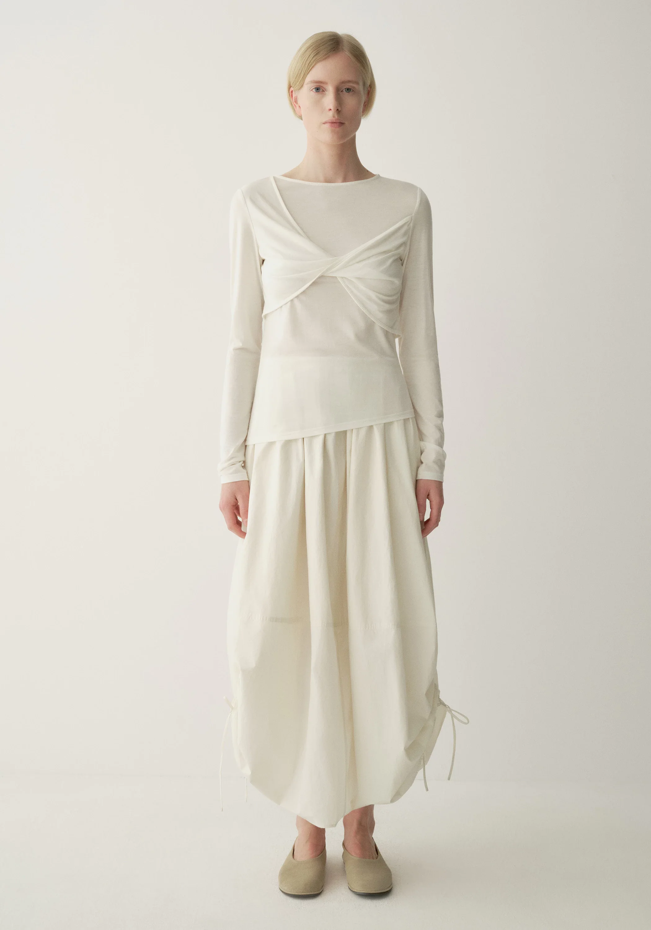 Asymmetric Twist-knot T-shirt - Image 9