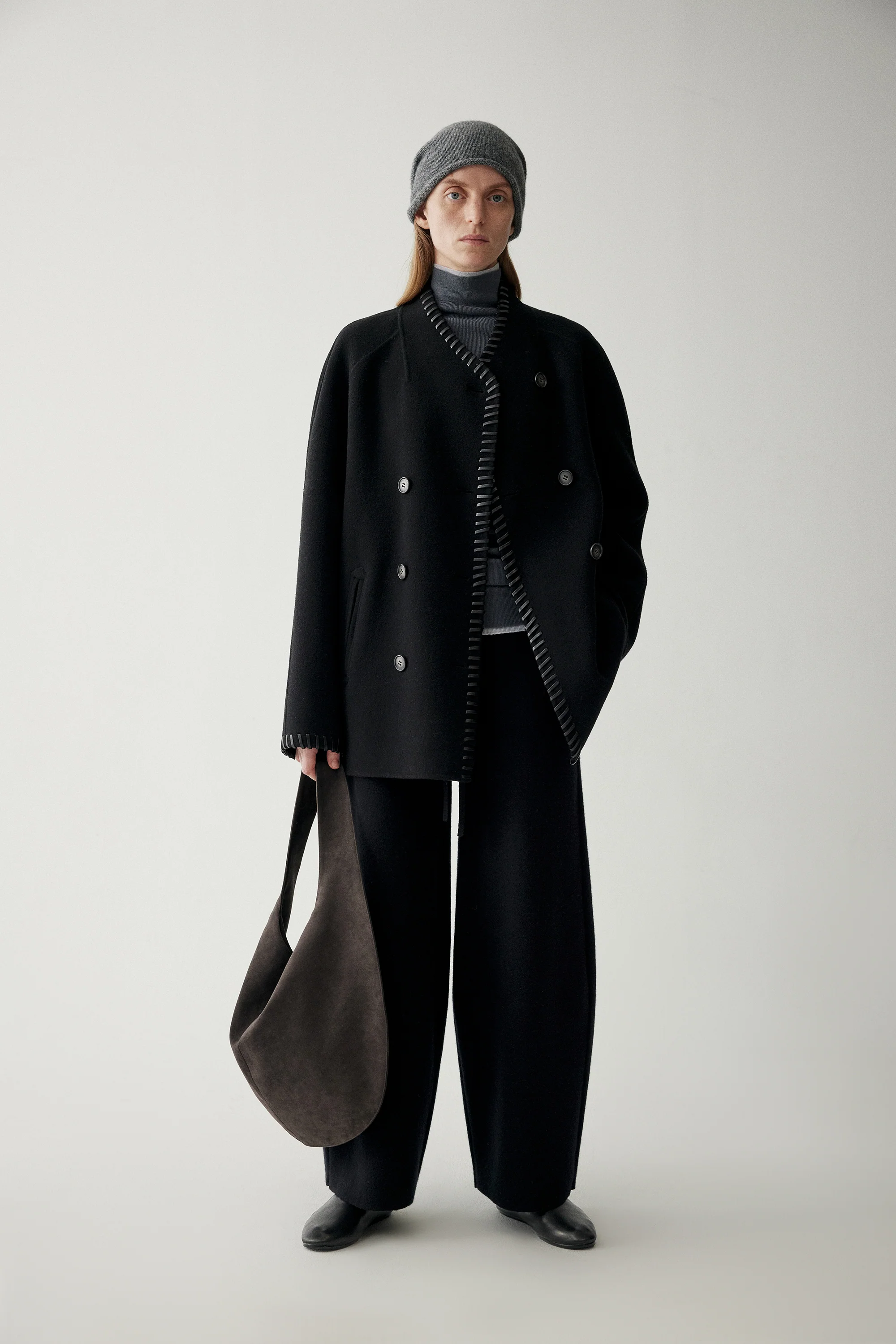 Barrel Wool Knitted Pants - Image 3