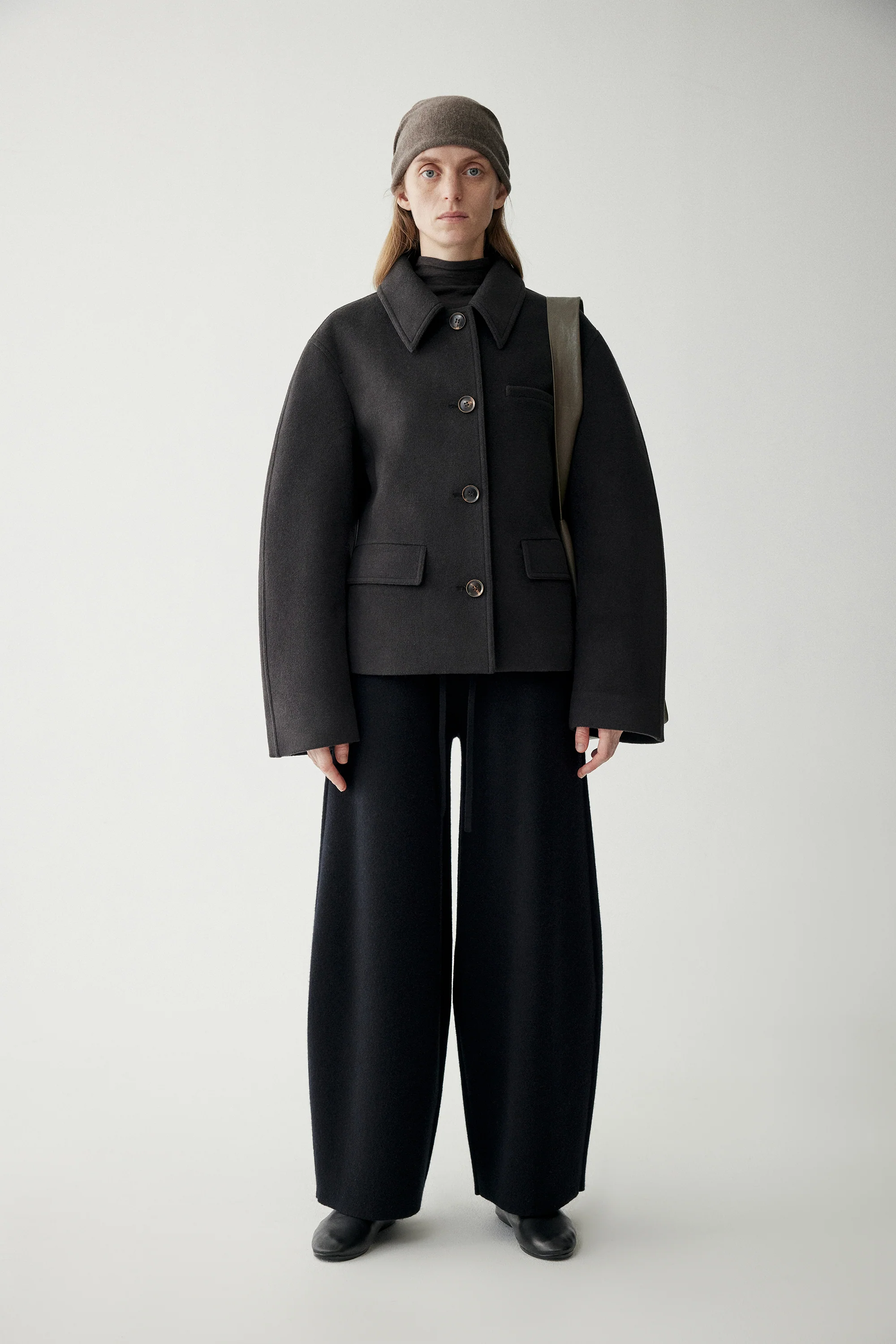 Barrel Wool Knitted Pants - Image 4
