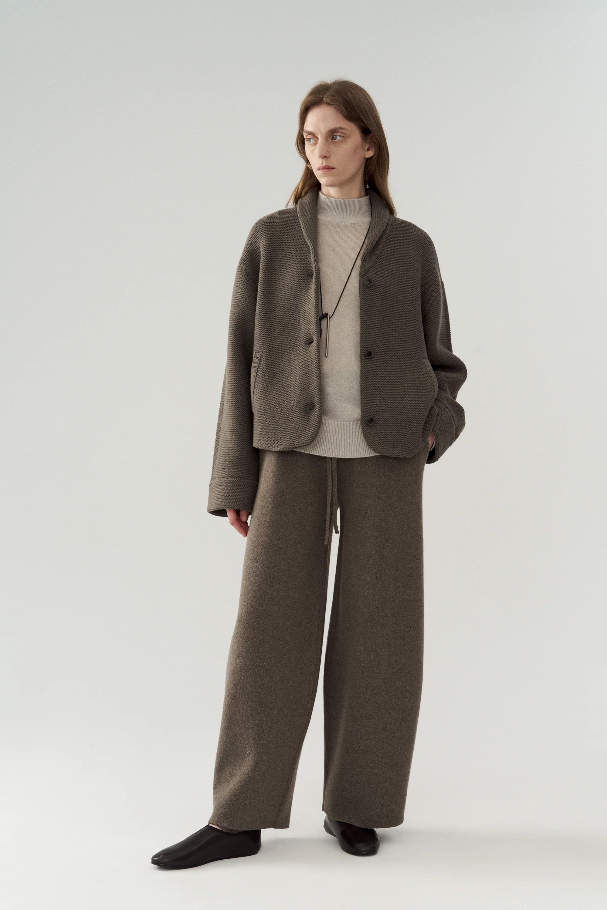 Barrel Wool Knitted Pants - Image 8
