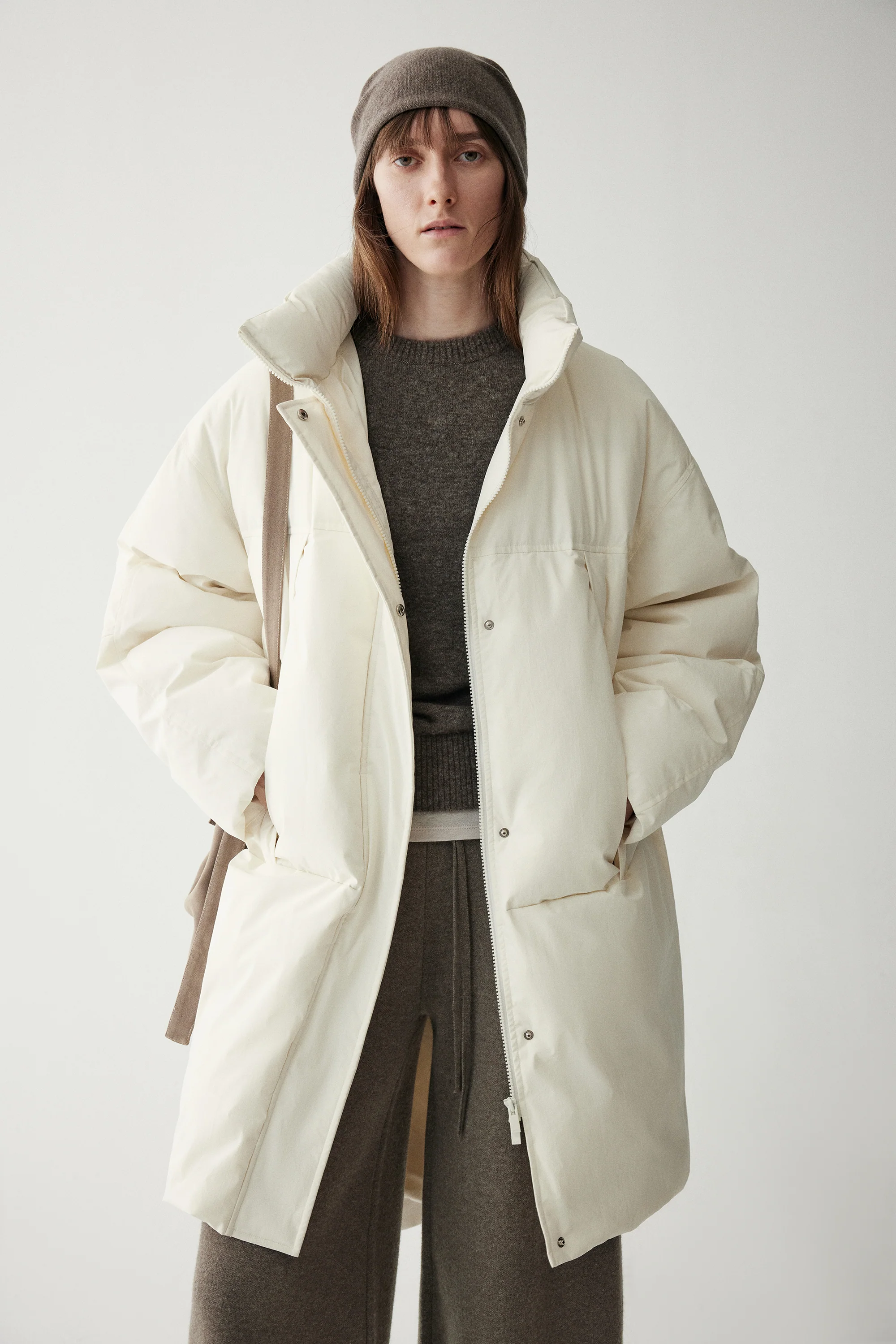 Boxy 90% Goose Down Coat - Image 14