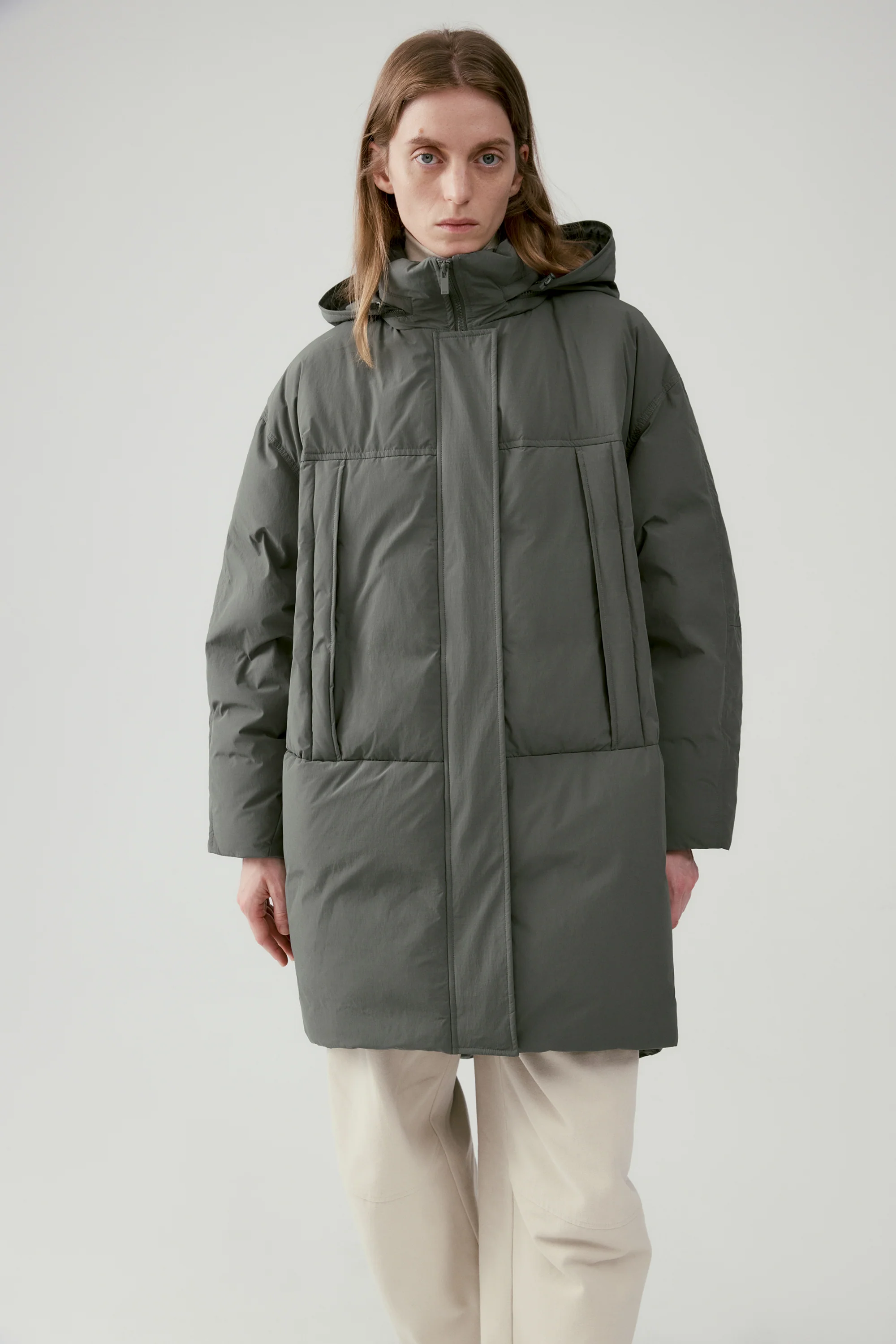 Boxy 90% Goose Down Coat - Image 6