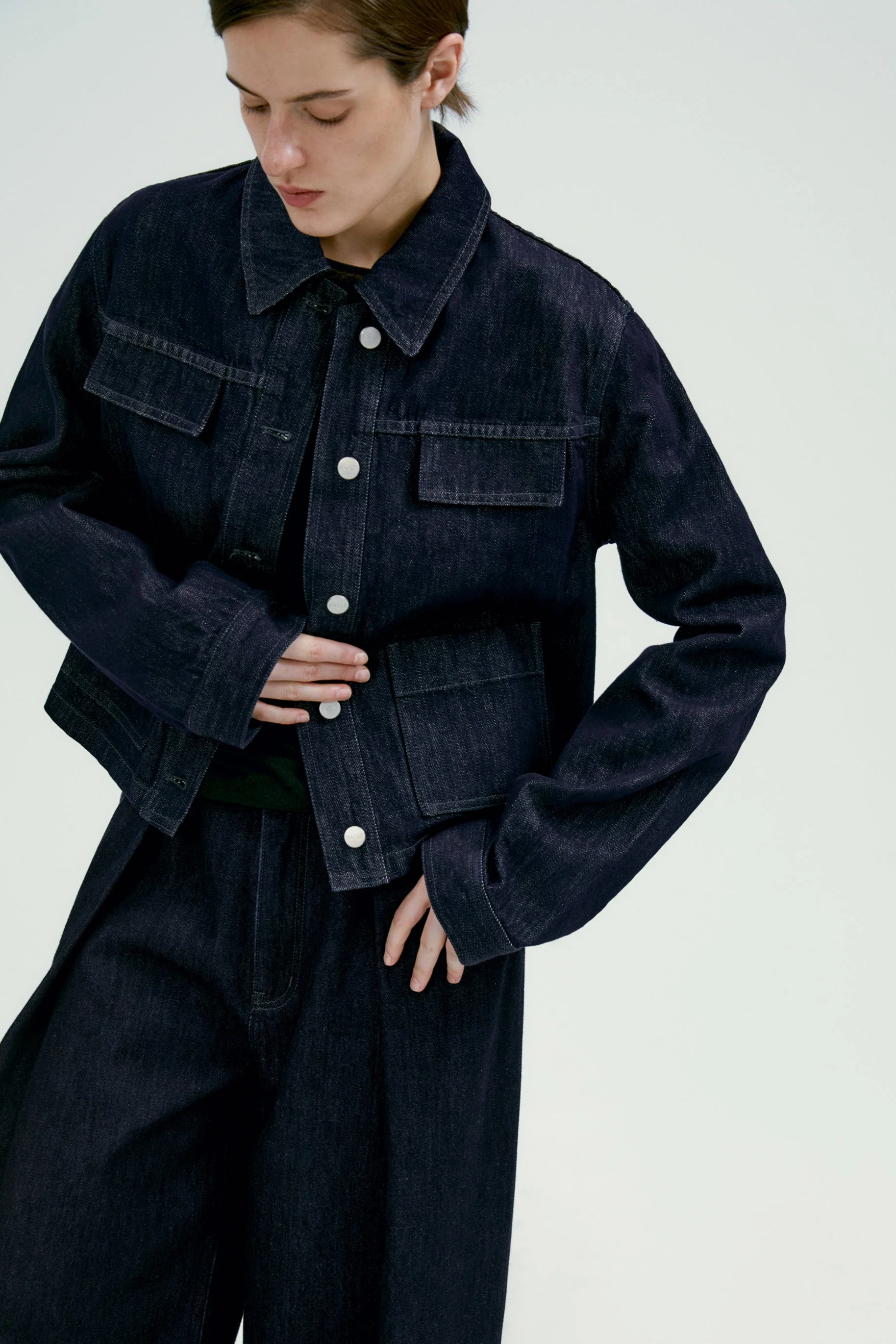 Boxy Denim Jacket - Image 7