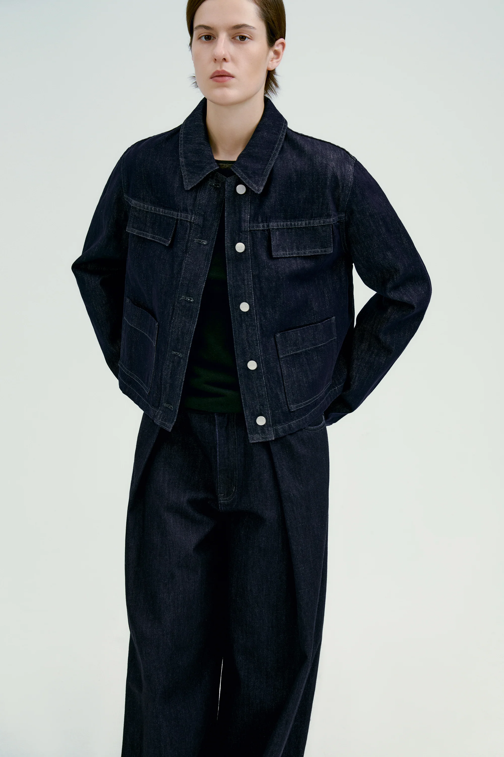 Boxy Denim Jacket - Image 8