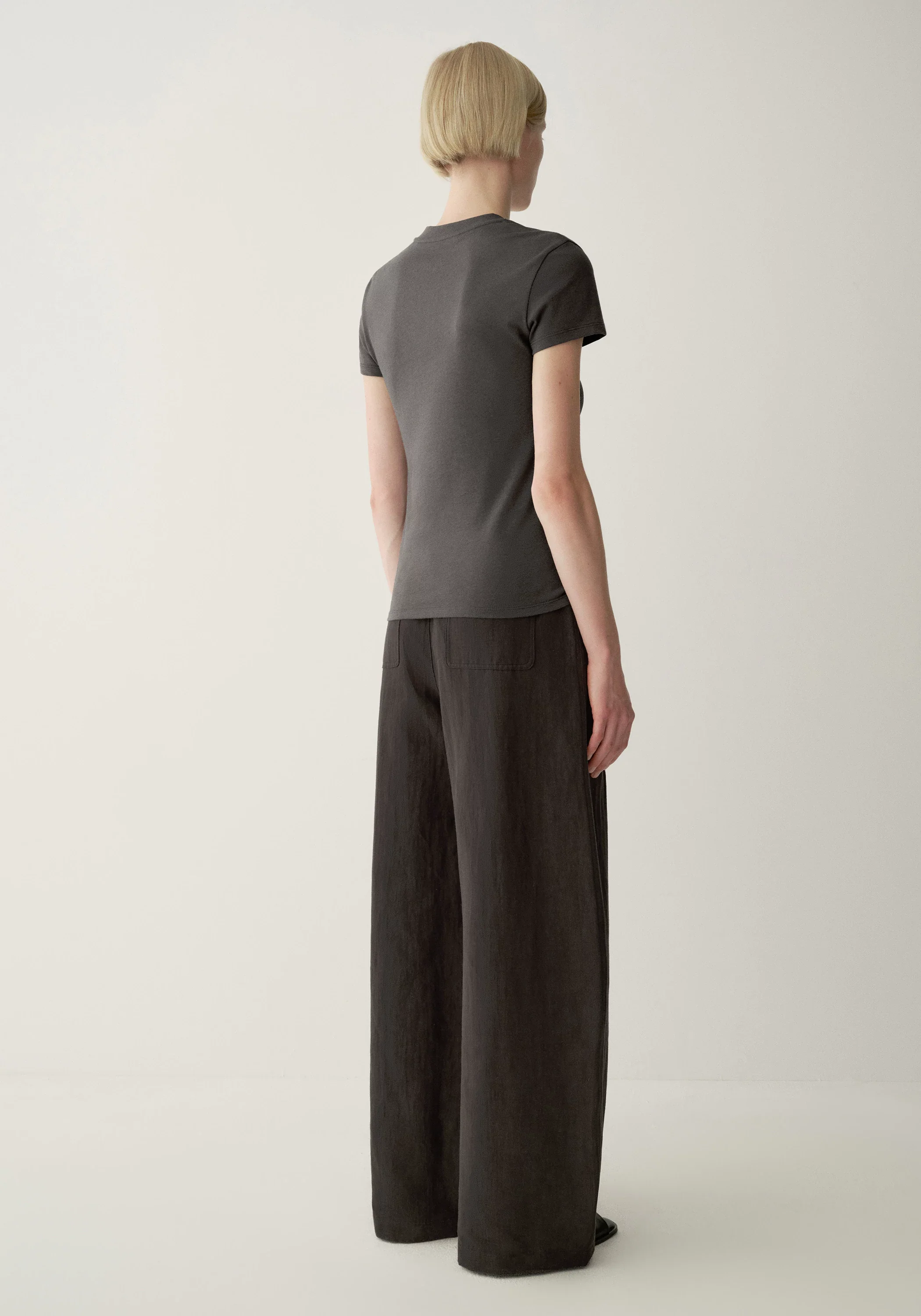 Buttoned Straight Pants - Image 4