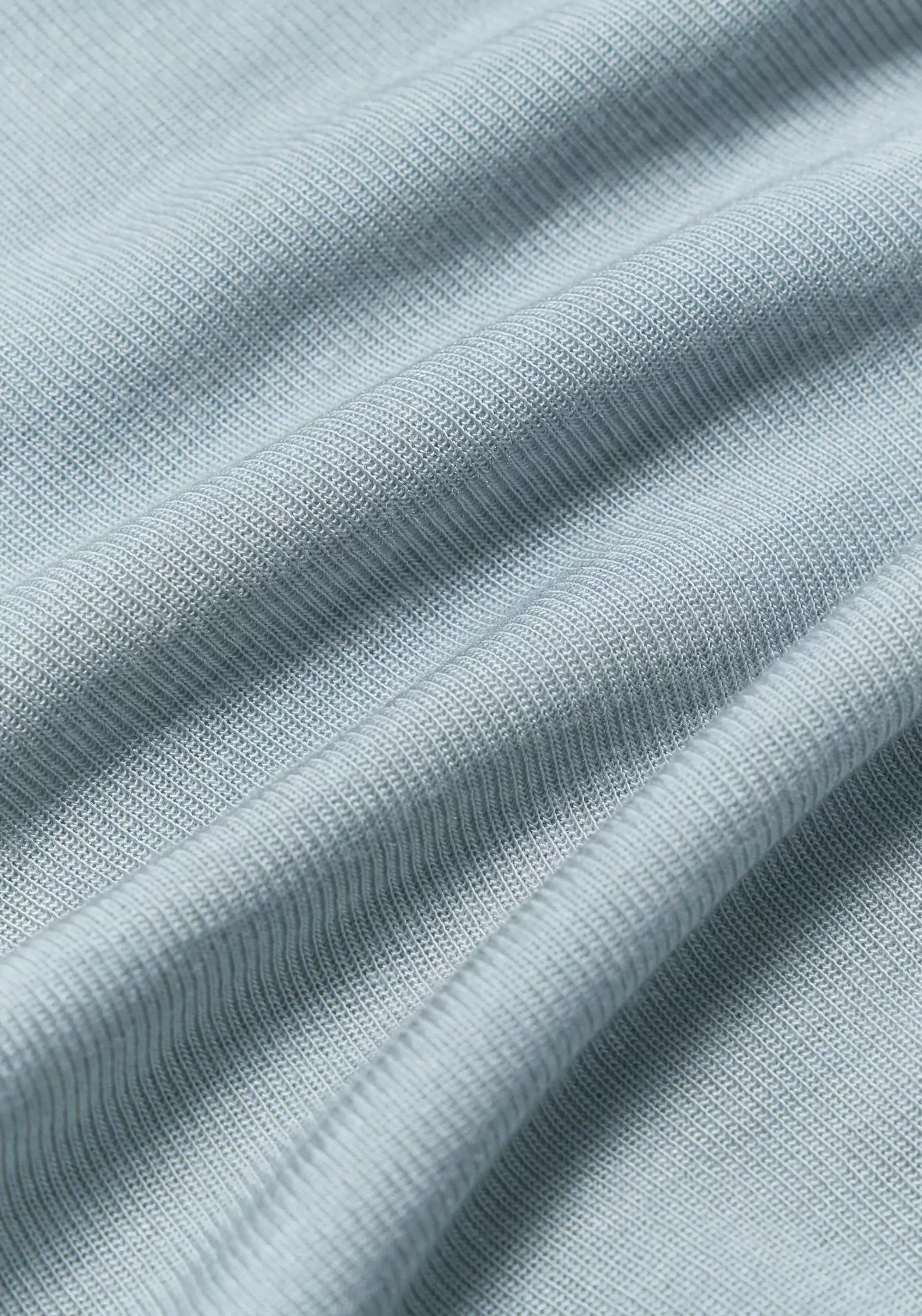 Buttoned Wool T-shirt - Image 9