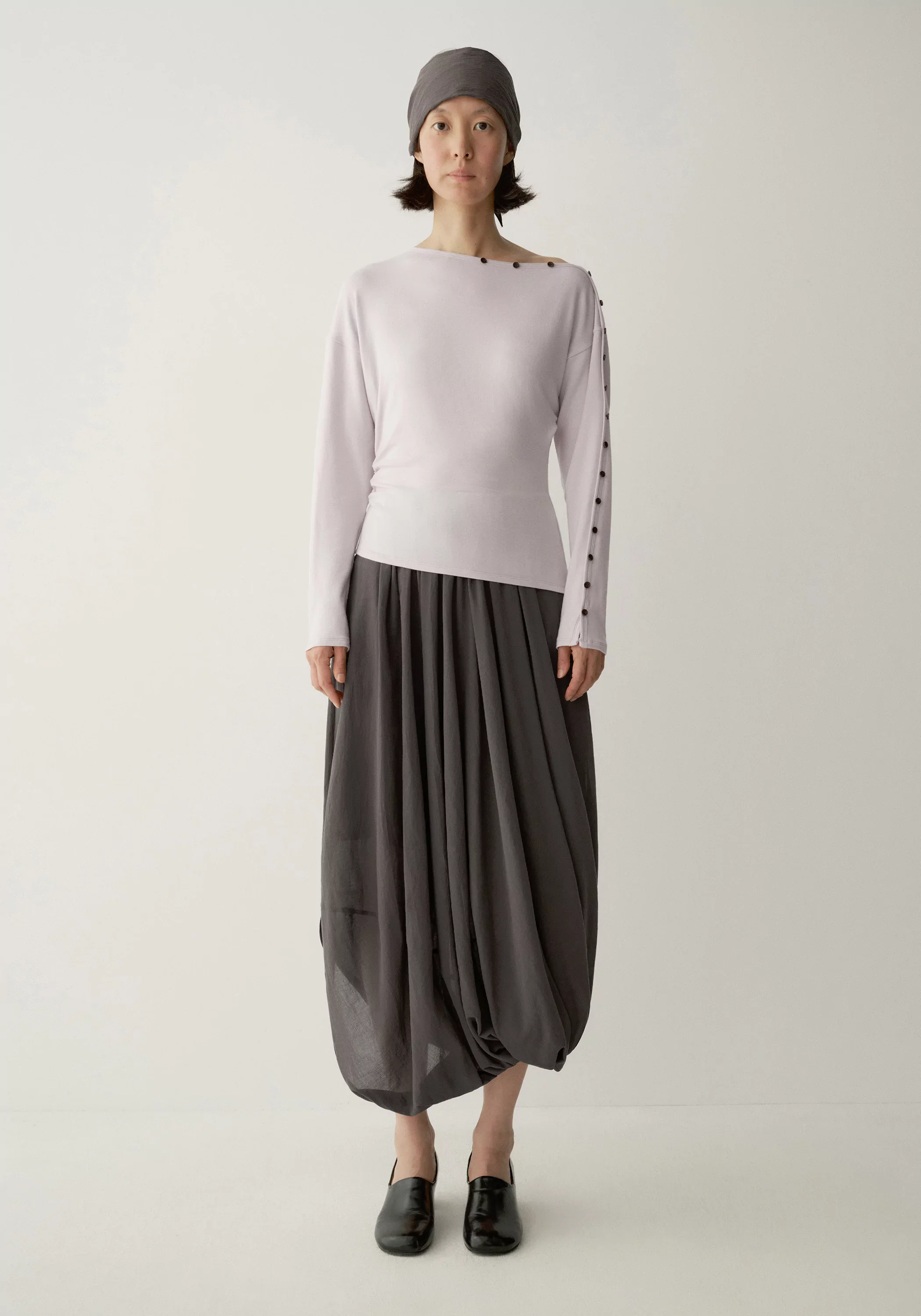 Buttoned Wool Top - Image 16