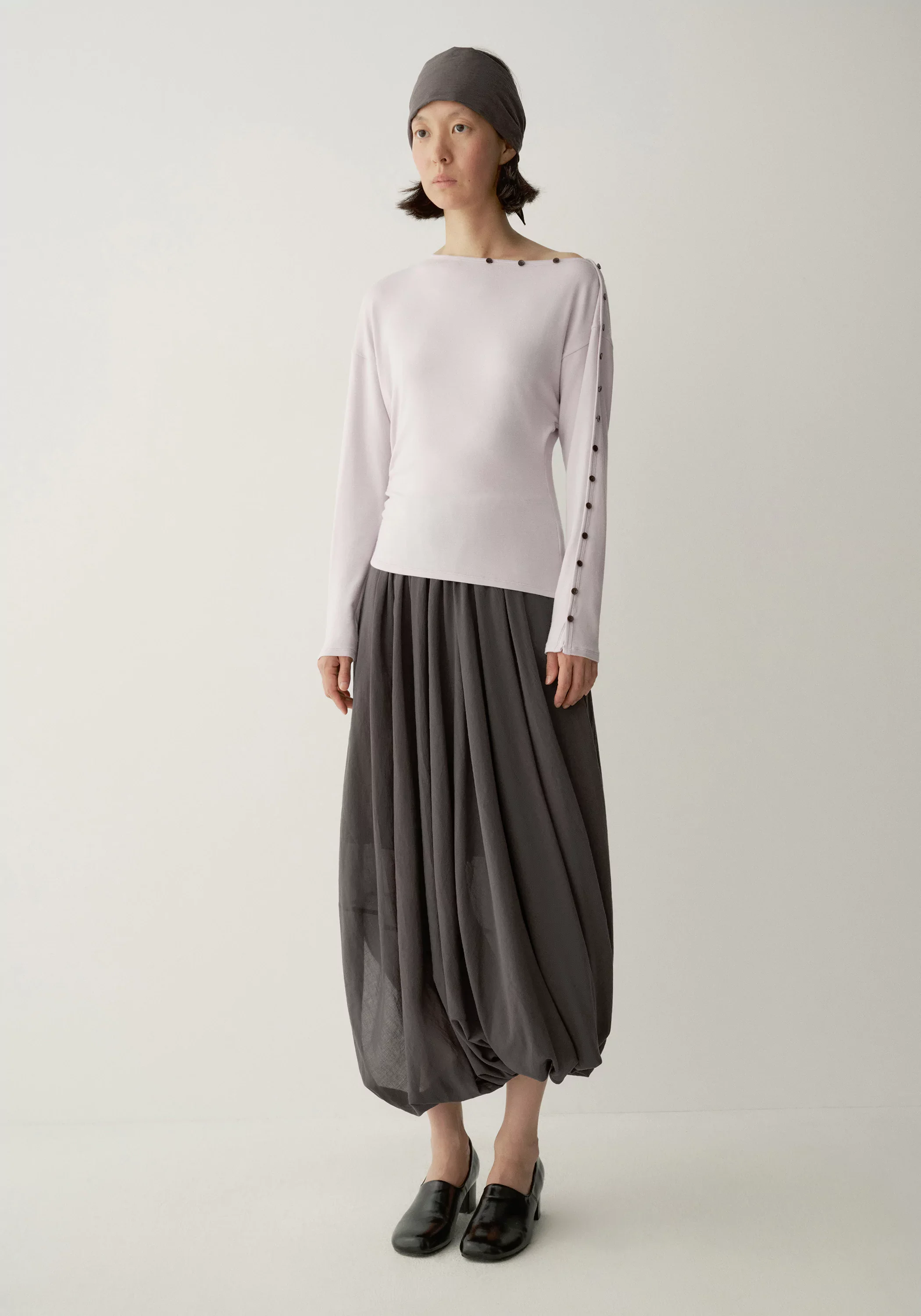Buttoned Wool Top - Image 17