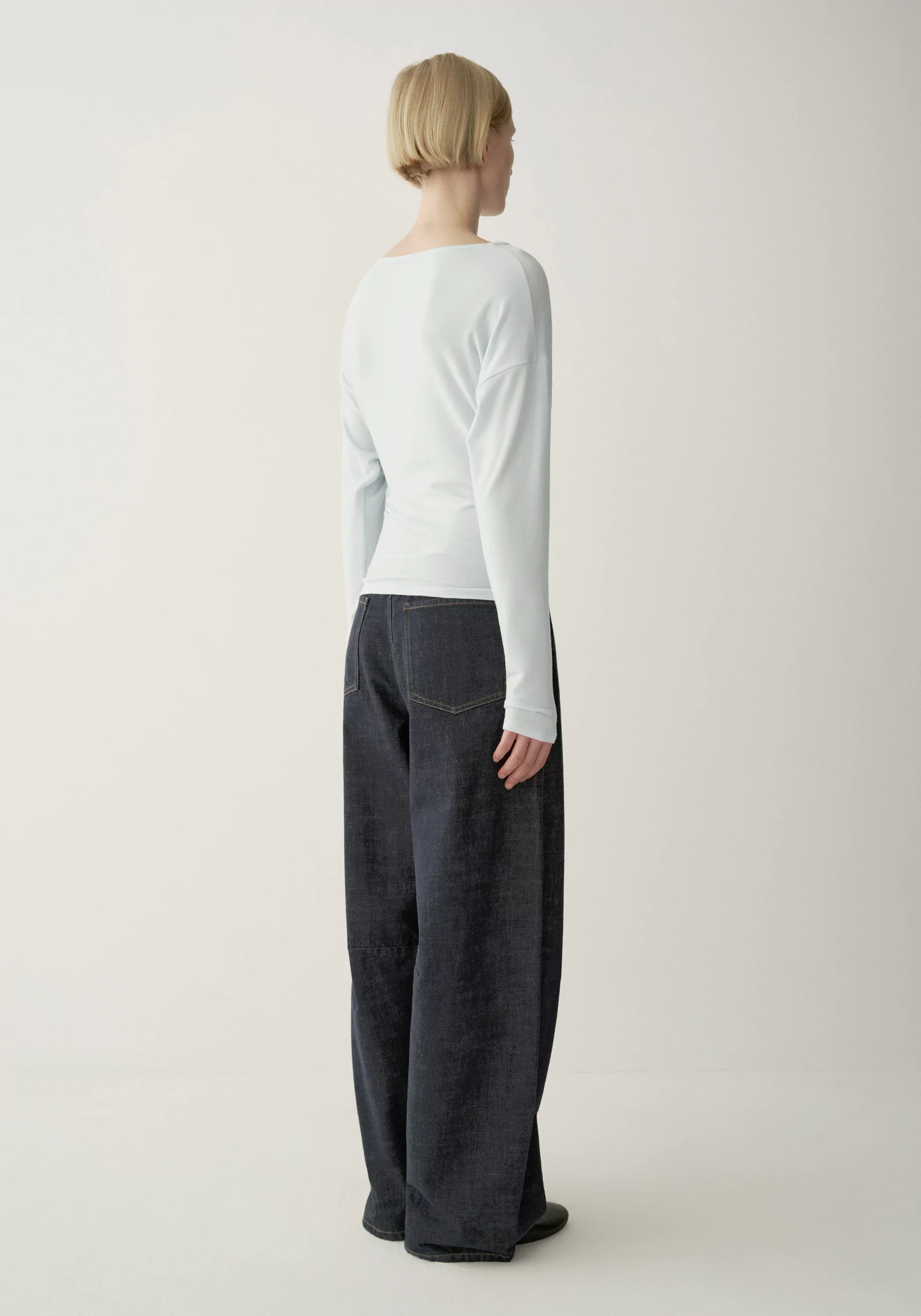 Buttoned Wool Top - Image 9