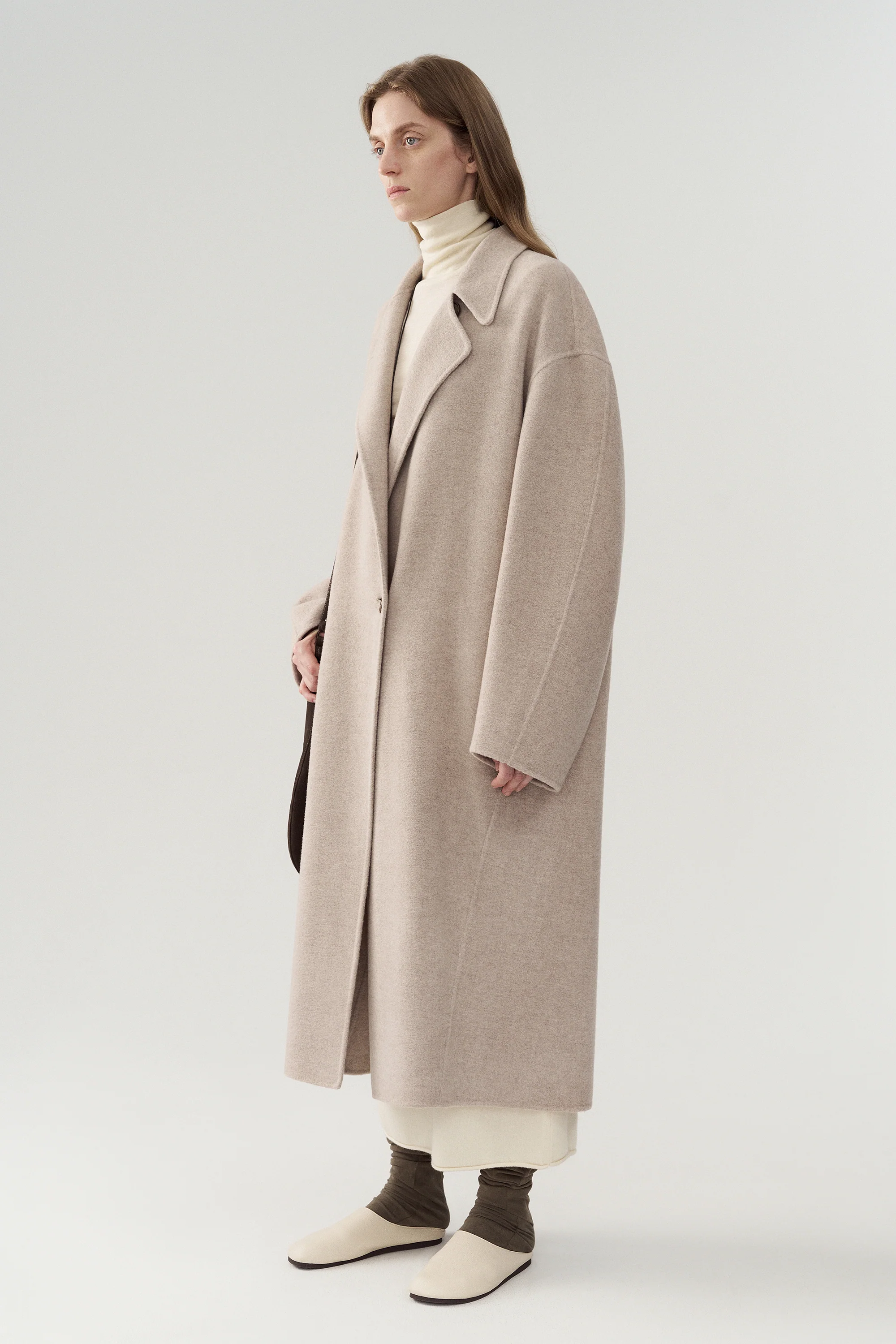 Cashmere Notched-Collar Coat - Image 15
