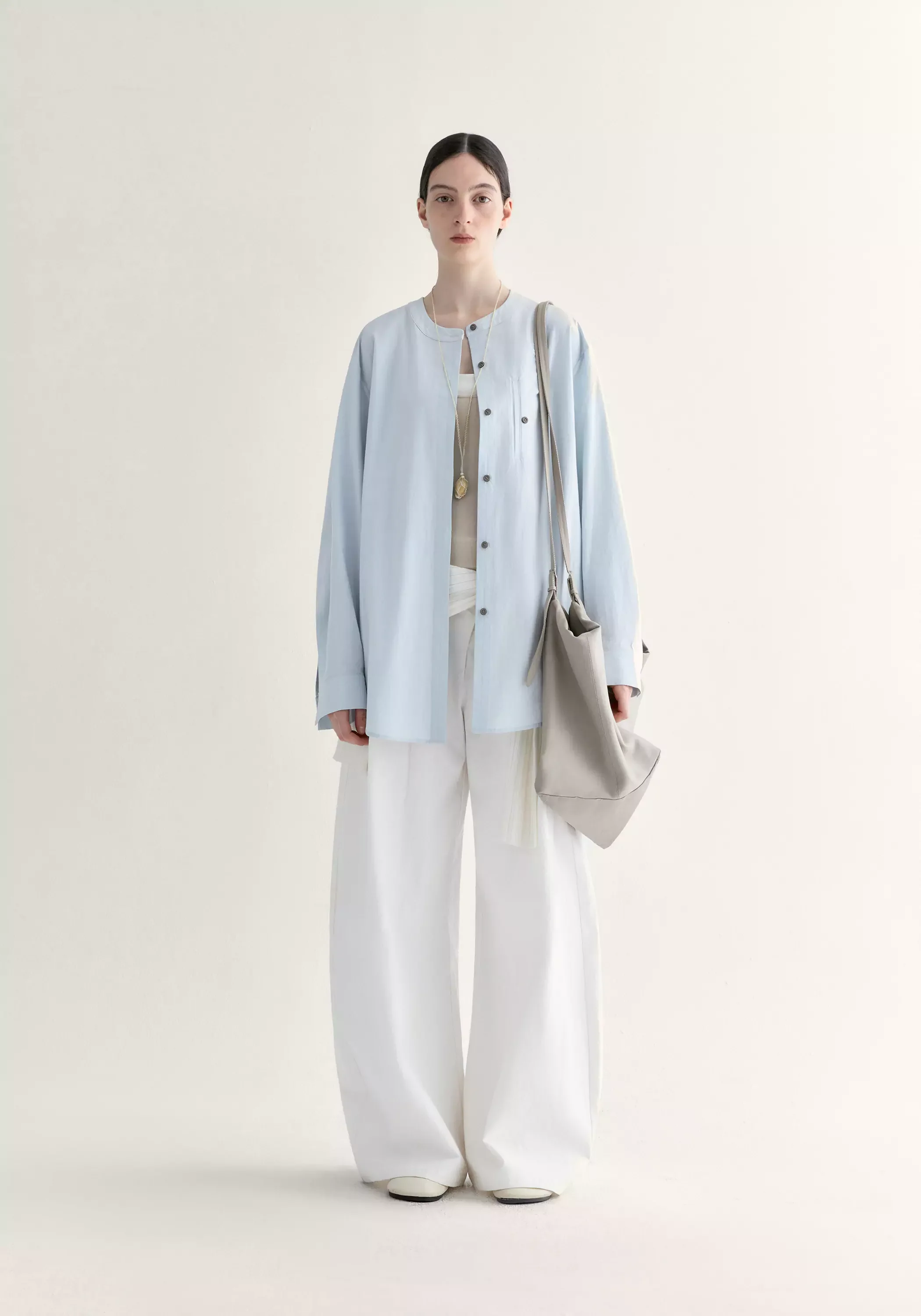 Chinese-inspired Wide-leg Pants - Image 17