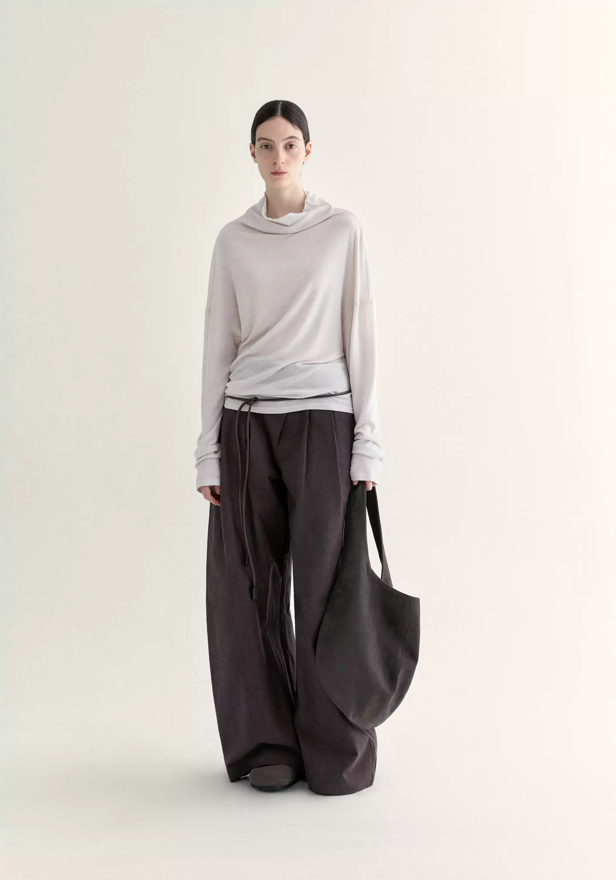 Chinese-inspired Wide-leg Pants - Image 3
