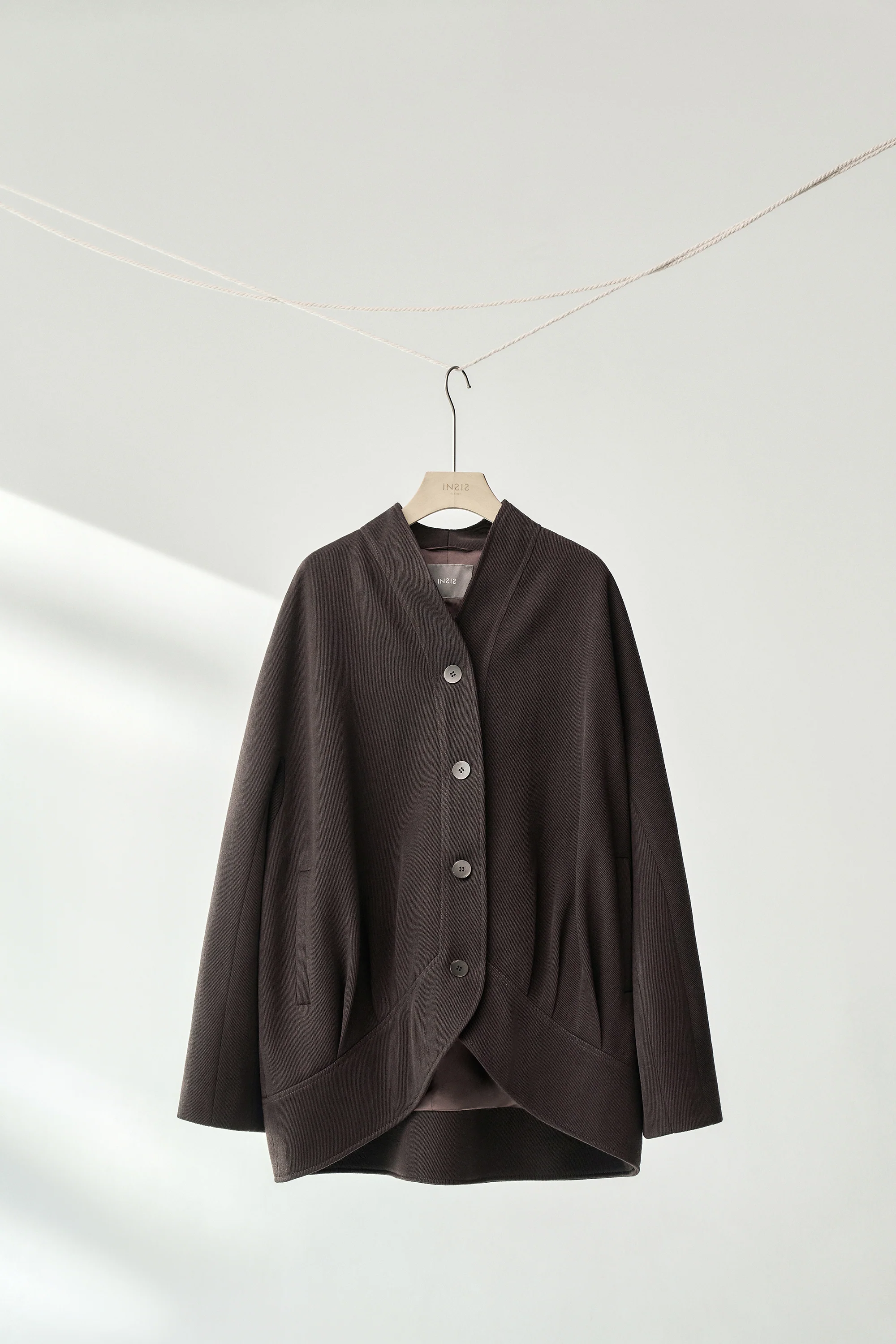Chinese-inspired Wool Coat - Image 2