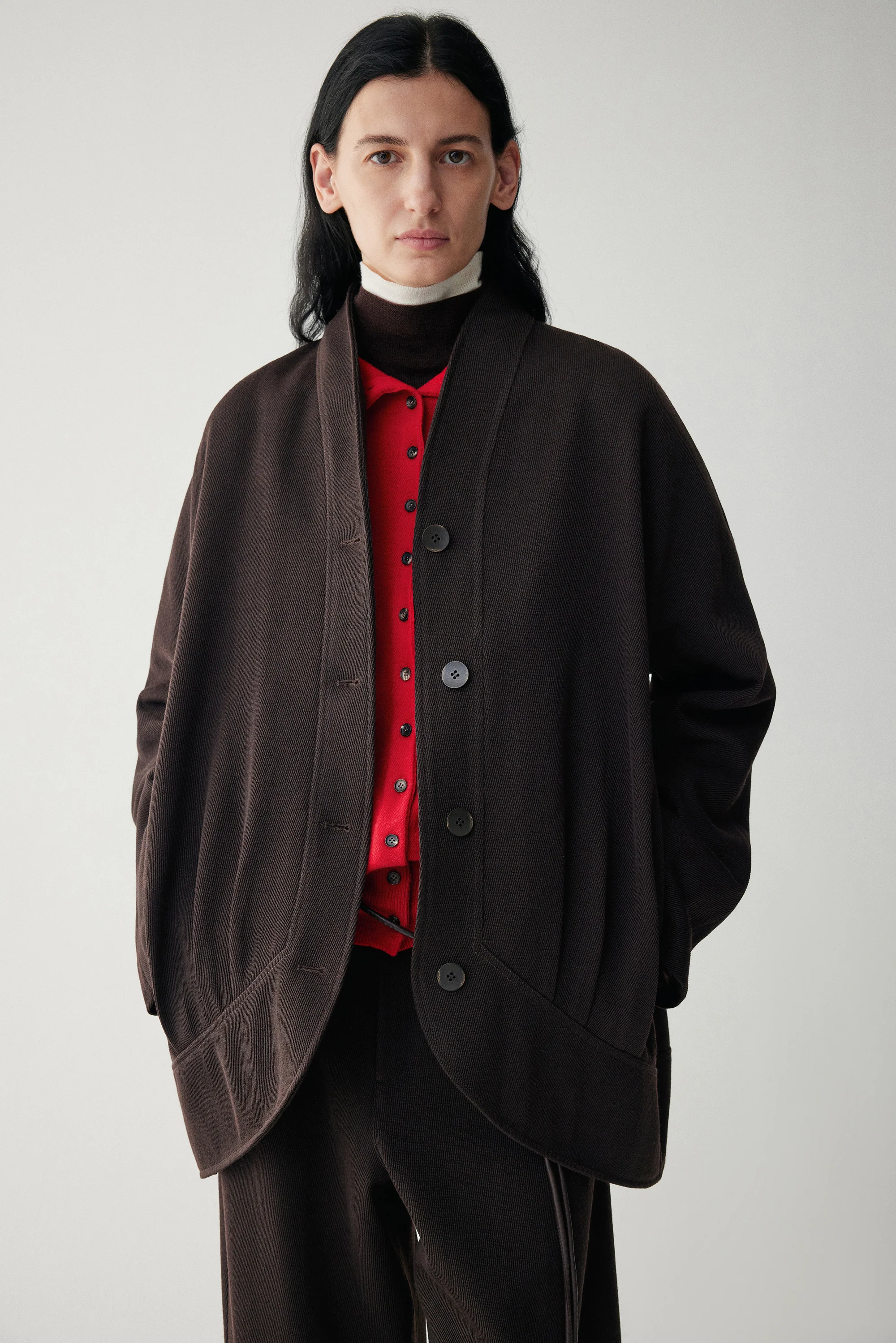 Chinese-inspired Wool Coat - Image 6