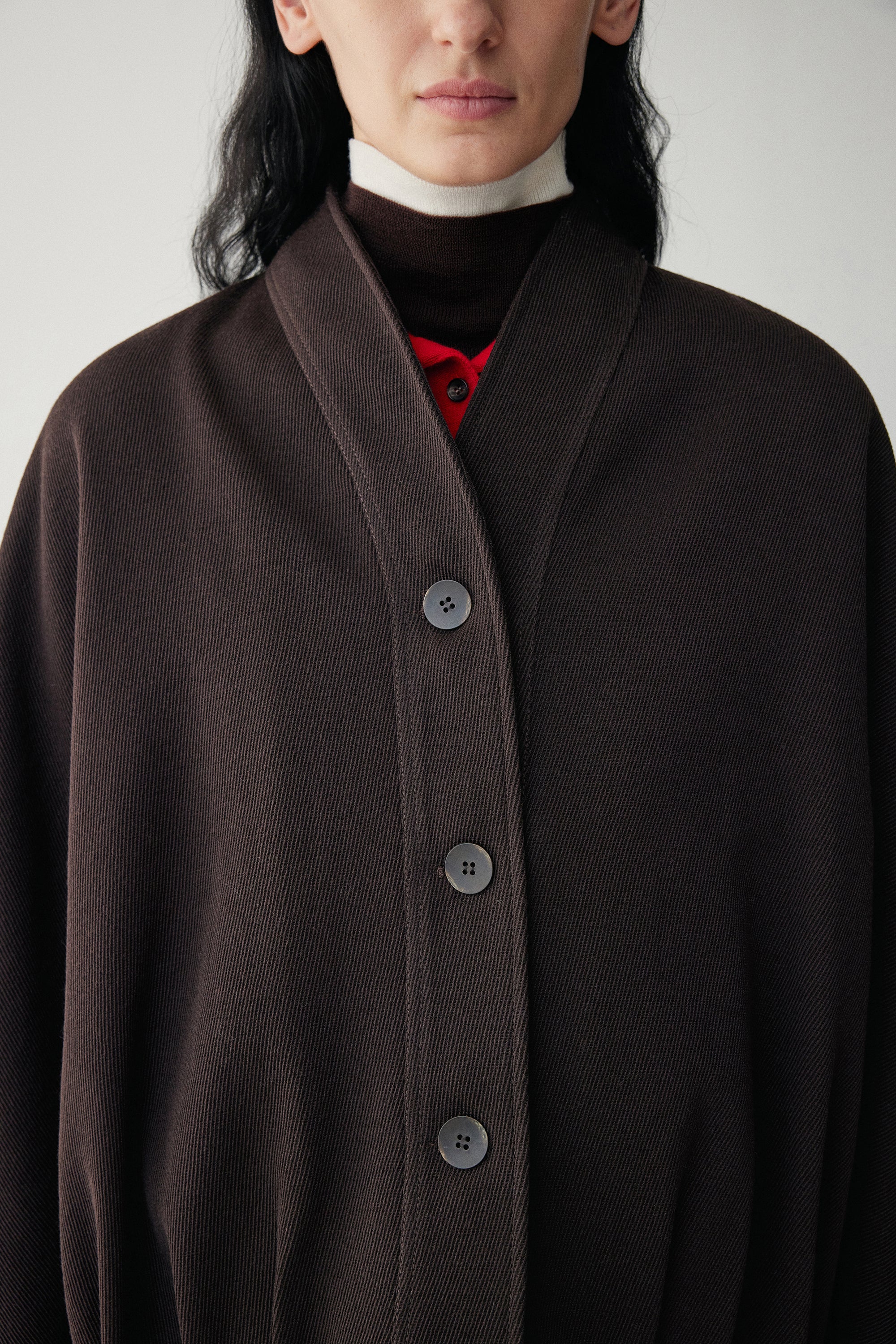 Chinese-inspired Wool Coat - Image 7