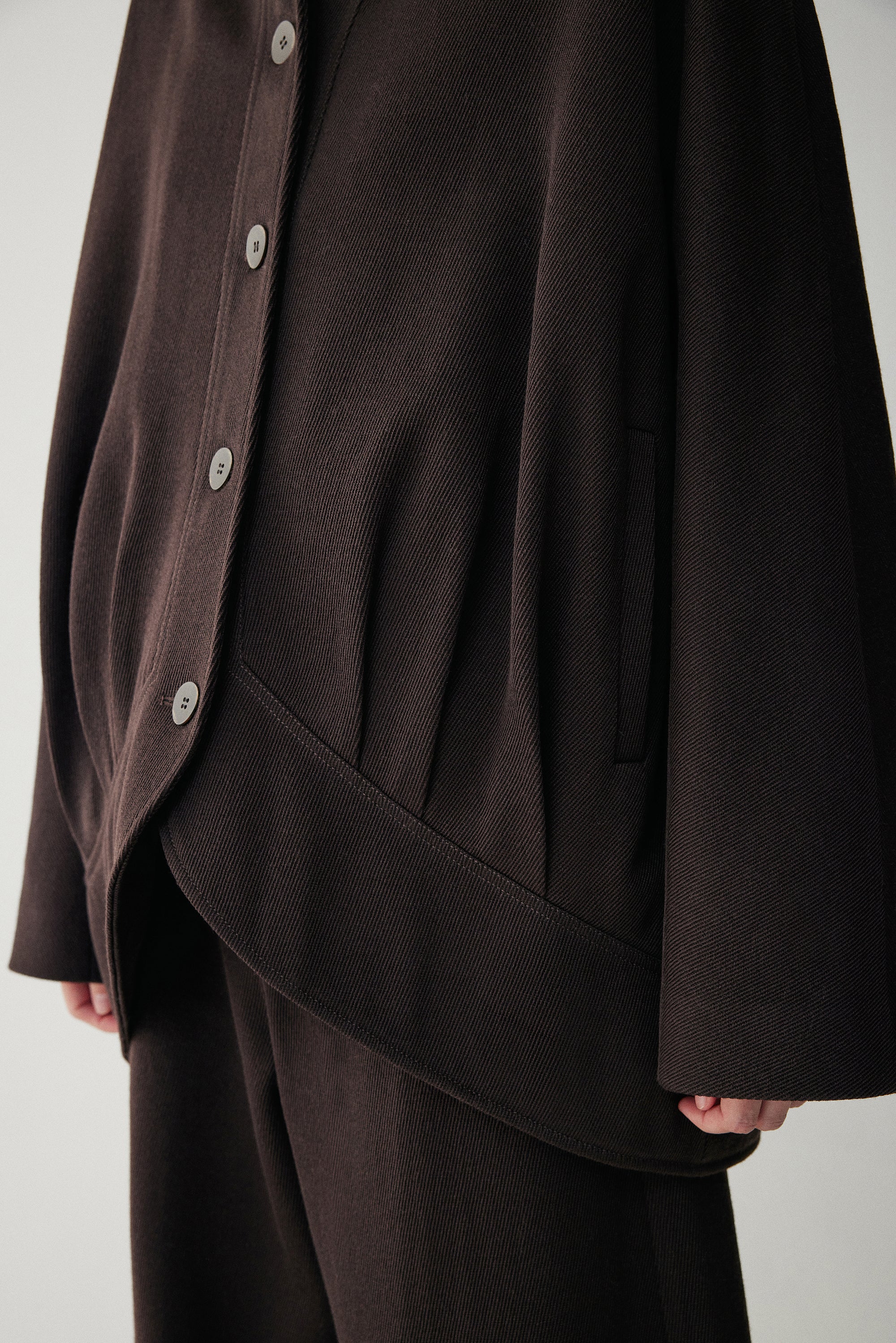 Chinese-inspired Wool Coat - Image 9