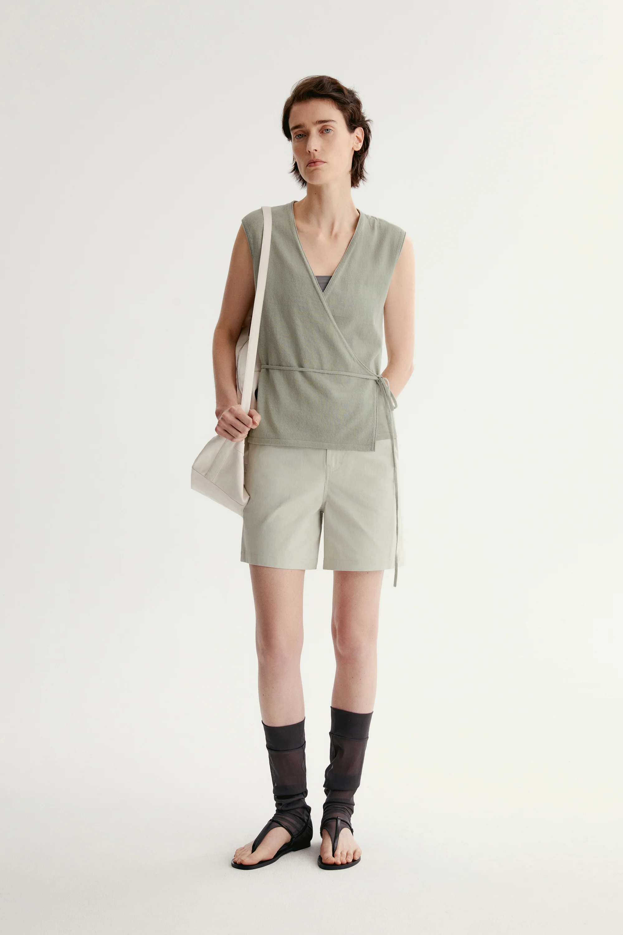 Chinese-inspired Wrap Top - Image 3