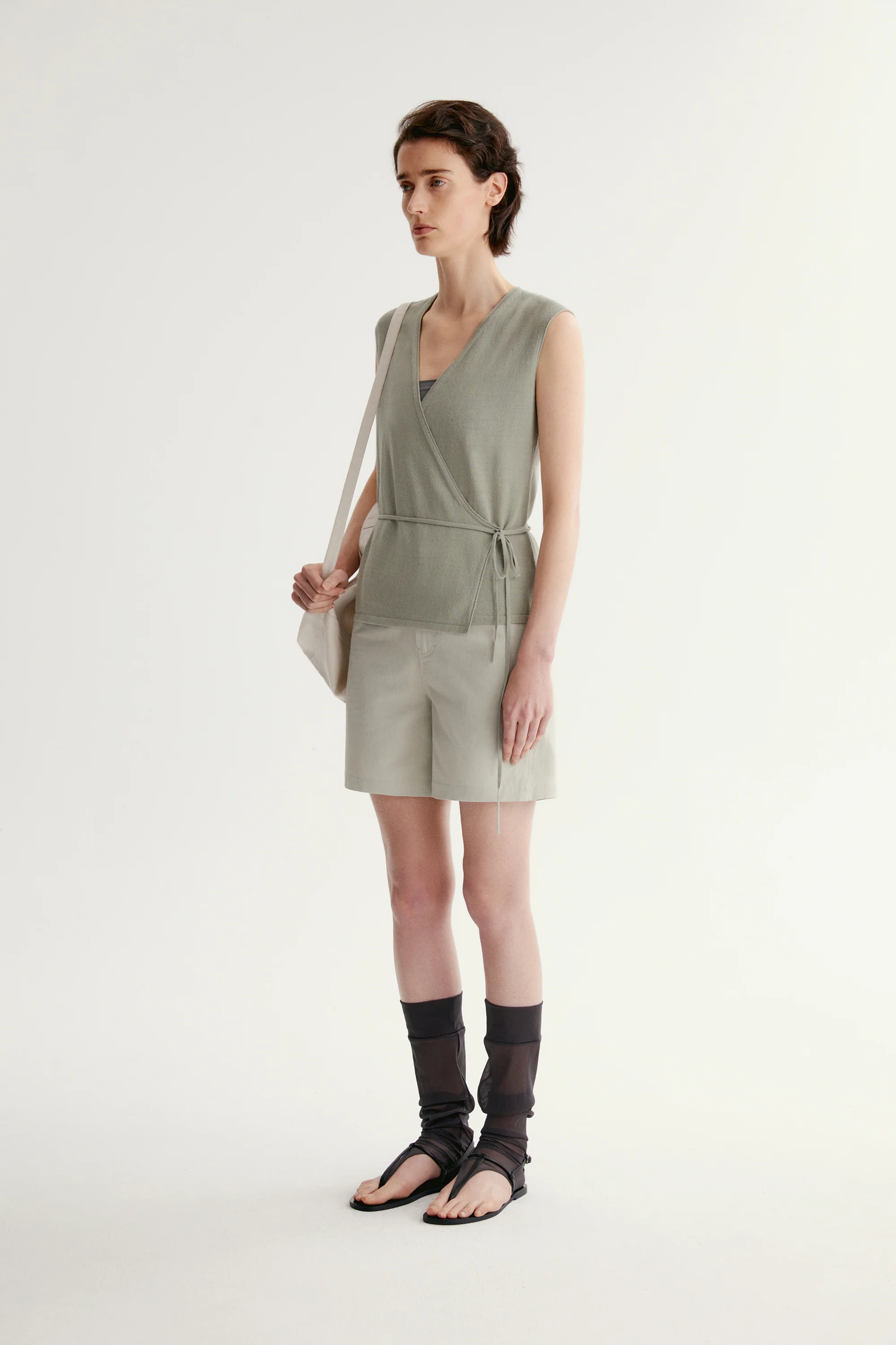 Chinese-inspired Wrap Top - Image 4