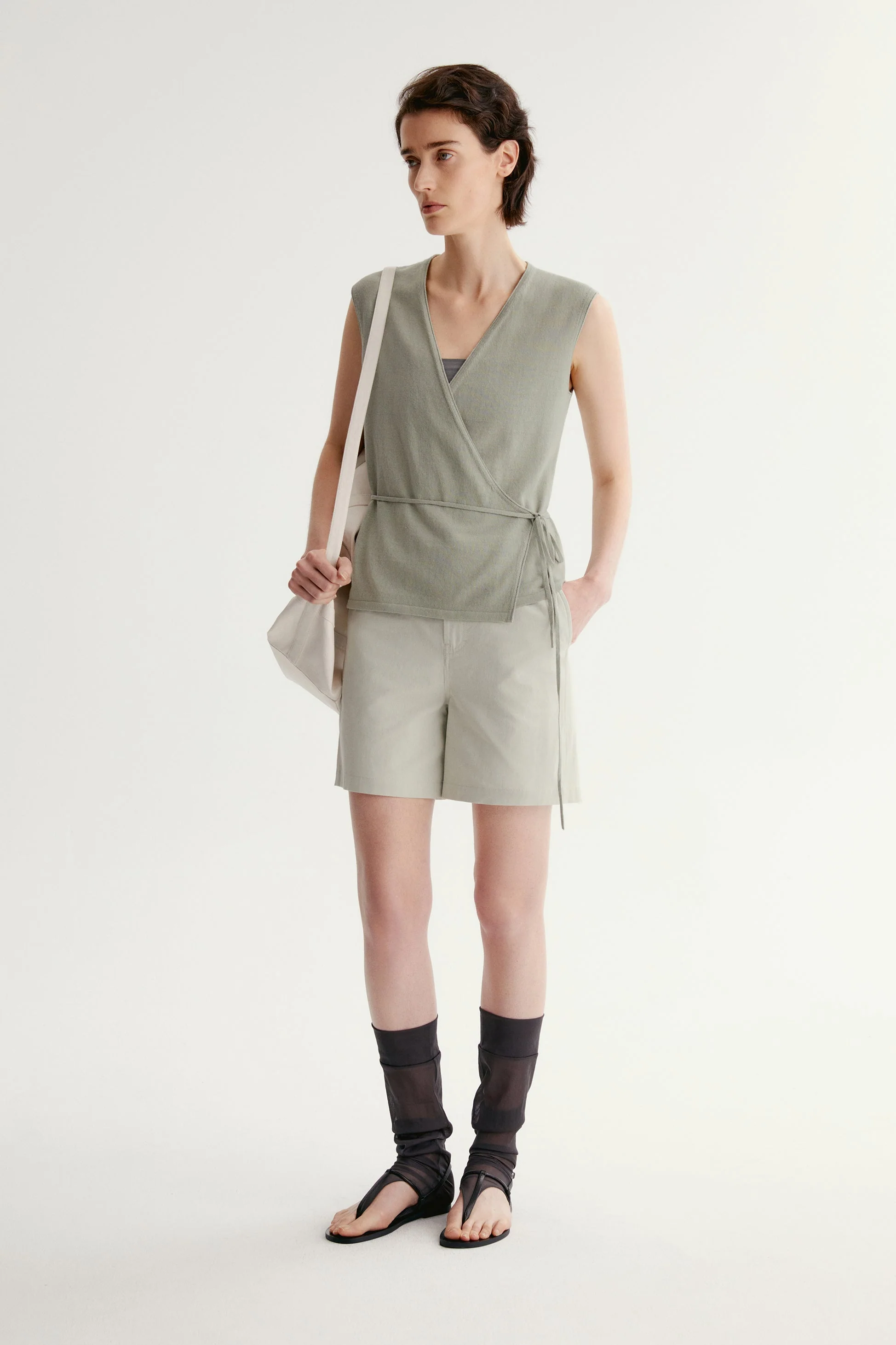 Chinese-inspired Wrap Top - Image 5