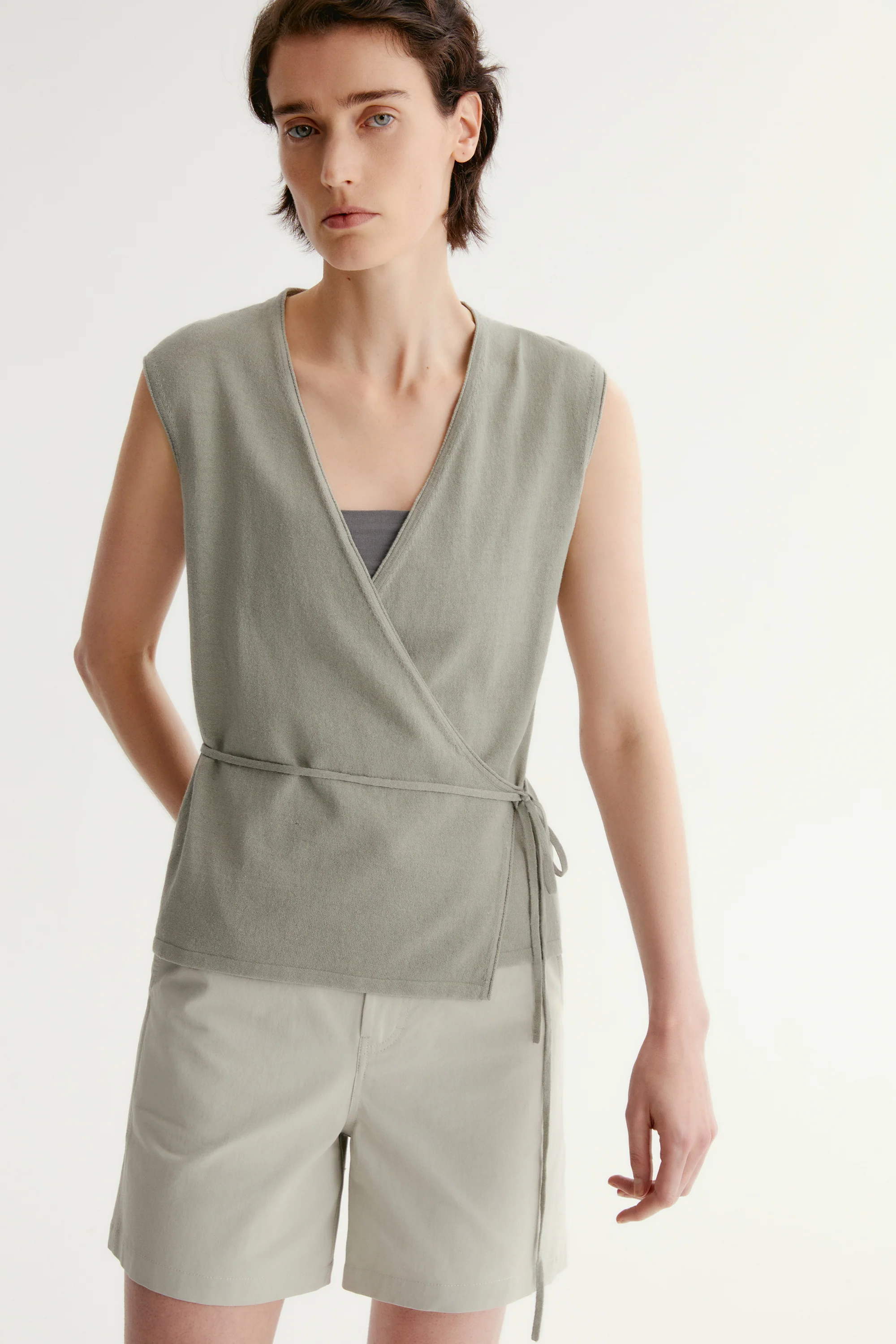 Chinese-inspired Wrap Top - Image 6
