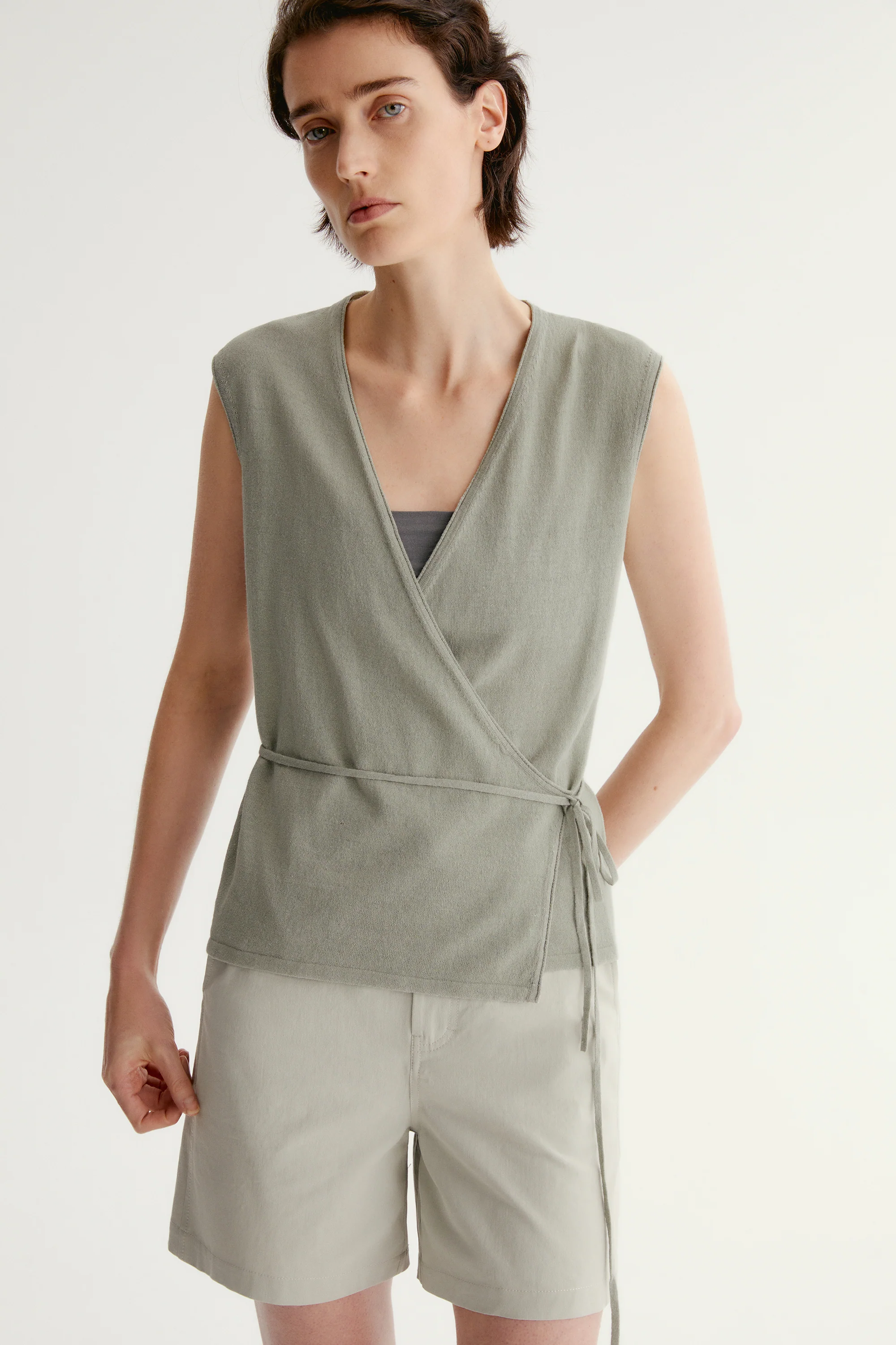 Chinese-inspired Wrap Top - Image 7