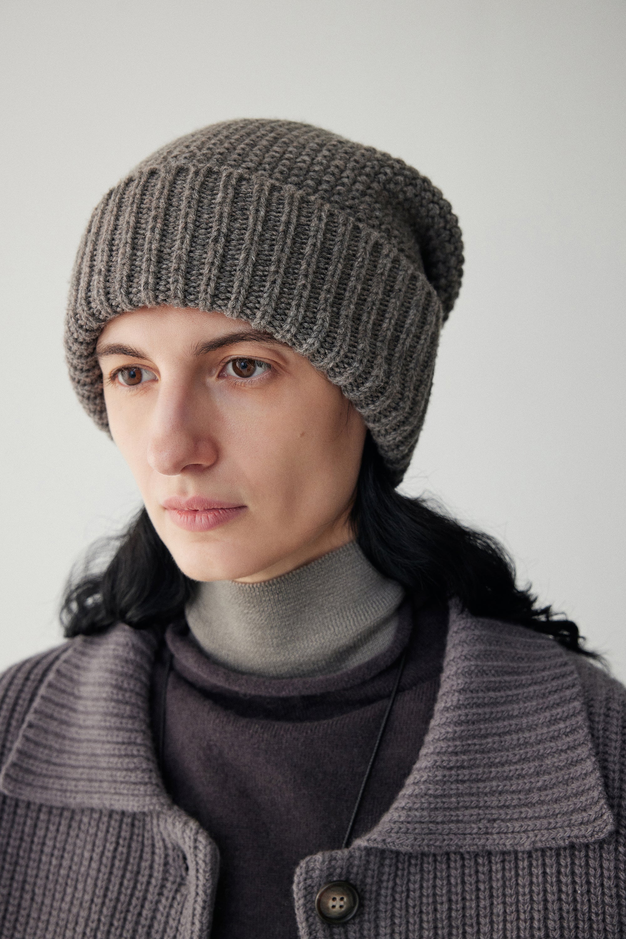 Chunky-knit Wool Beanie - Image 5